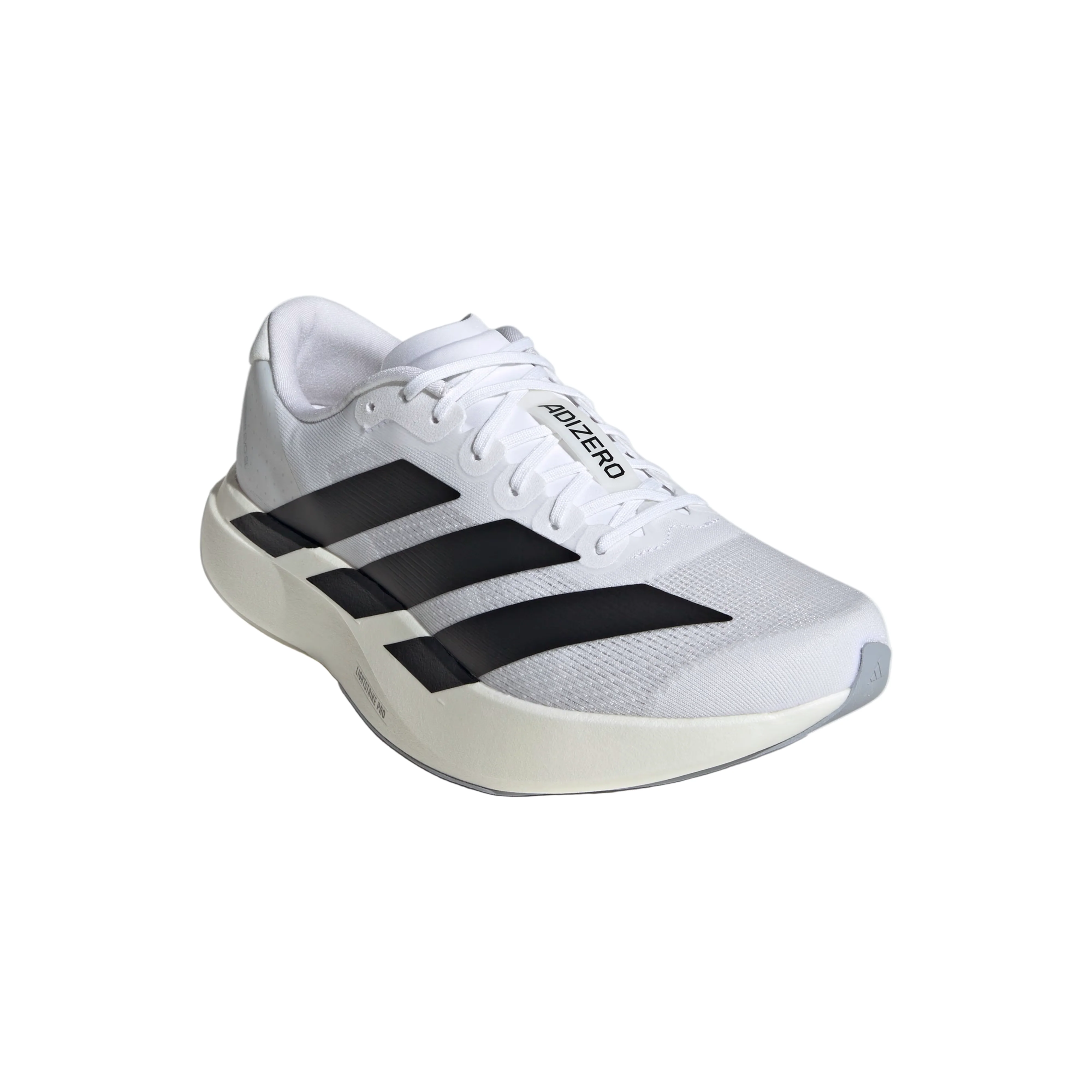 Adidas Mens Adizero Evo SL - Cloud White/Core Black/Cloud White - Neutral - AW25 - Image 5