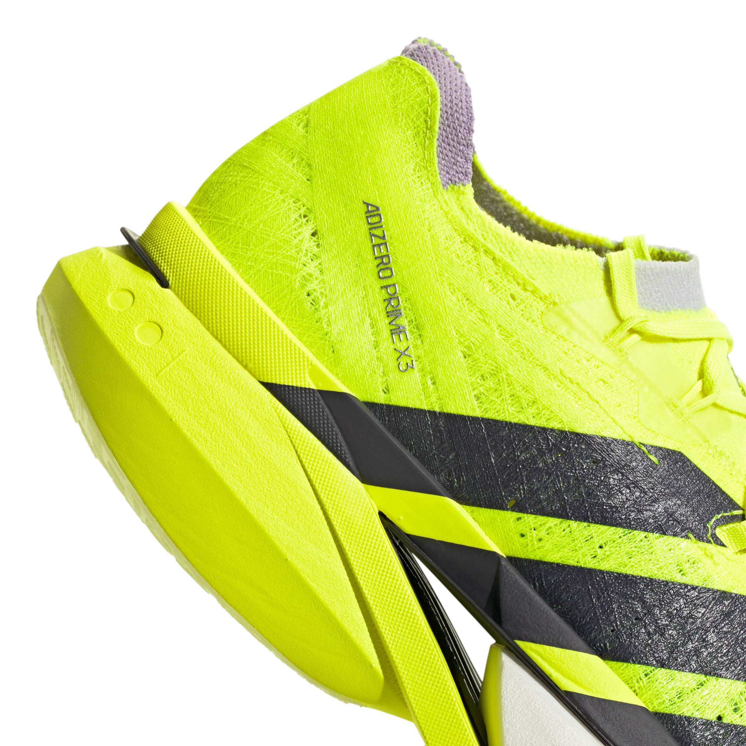 Adidas Mens Adizero Prime X3 Strung - Solar Yellow/Solar Yellow/Solar Yellow - Neutral - SS26 - Image 3