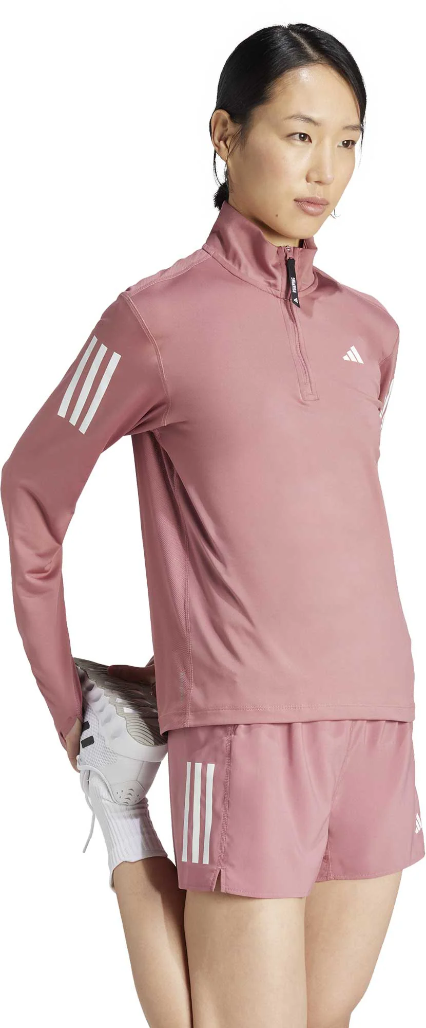 Adidas Womens Own the Running Performance Jacket - Pink - Image 4