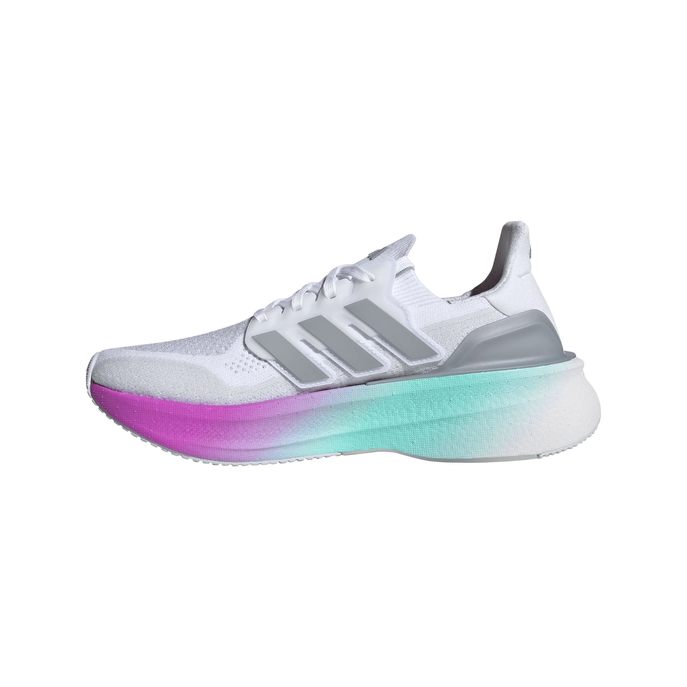 Adidas Womens Ultraboost 5 - Footwear White/Halo Silver/Purple Burst - Neutral - SS26 - Image 3