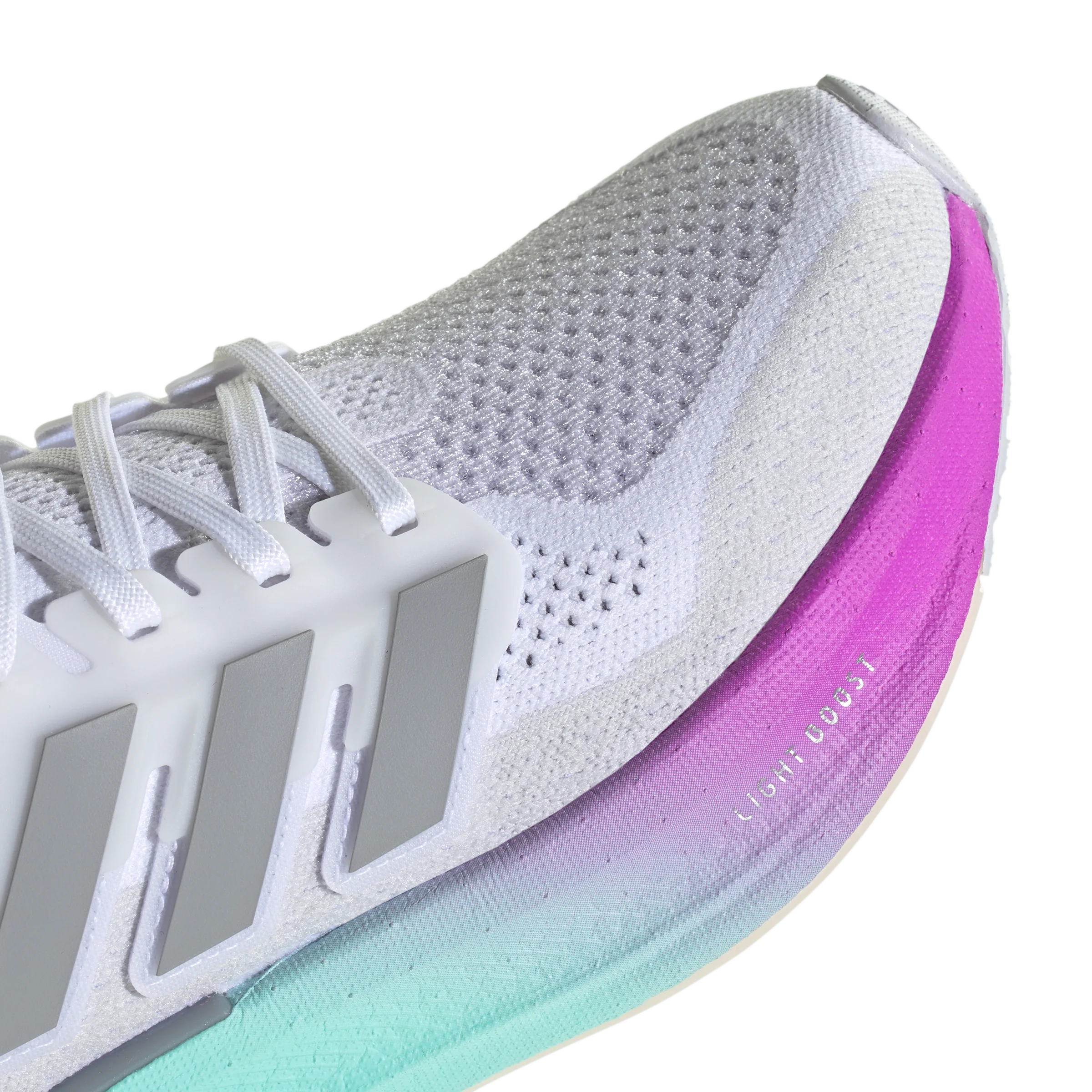 Adidas Womens Ultraboost 5 - Footwear White/Halo Silver/Purple Burst - Neutral - SS26 - Image 6