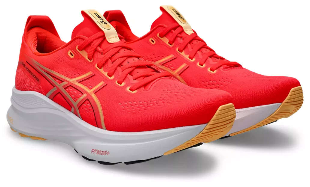 Asics Mens Gel Kayano 32 - Flash Red/Beet Juice - Stability - AW25 - Image 5