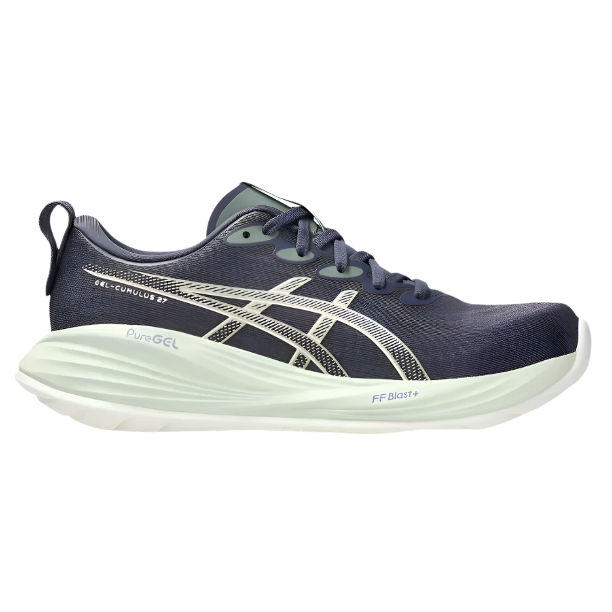Asics Womens Gel Cumulus 27 - Indigo Fog/Cream - Neutral - AW25