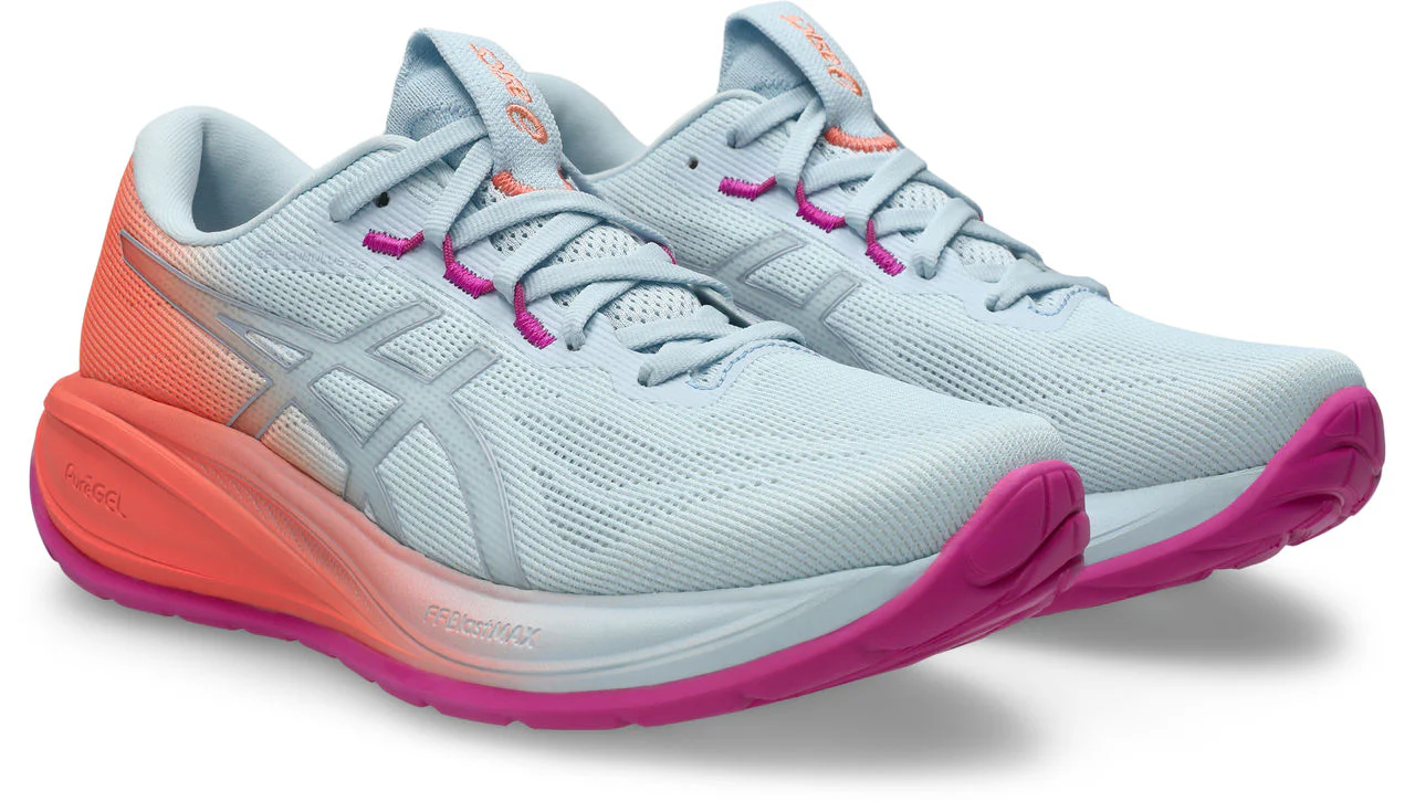 Asics Womens Gel Cumulus 28 - Sky/Sun Coral - Neutral - SS26 - Image 6