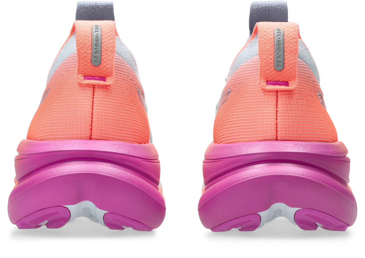 Asics Womens Gel Nimbus 28 - Sky/Digital Sakura - Neutral - SS26 - Image 3
