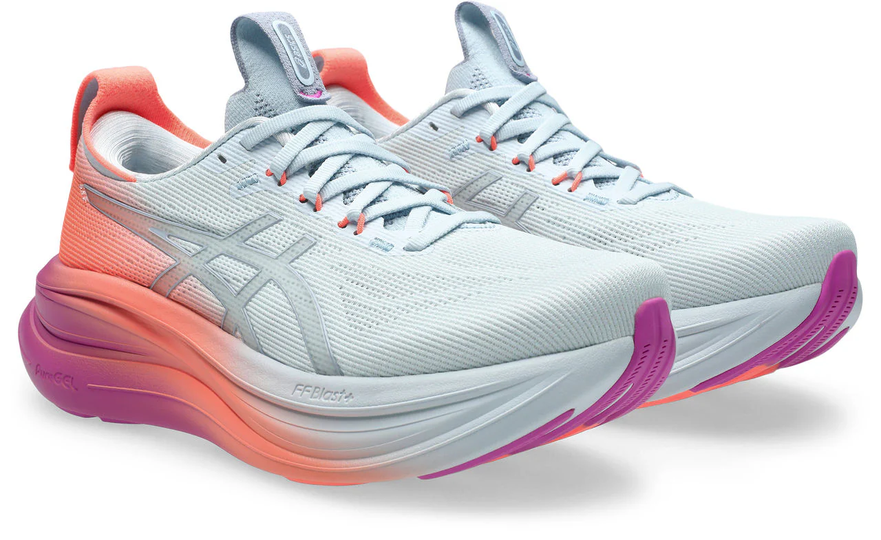 Asics Womens Gel Nimbus 28 - Sky/Digital Sakura - Neutral - SS26 - Image 4