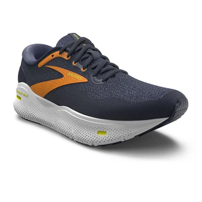 Brooks Mens Ghost Max - Crown Blue/Black Iris/Marigold - Neutral - Image 3