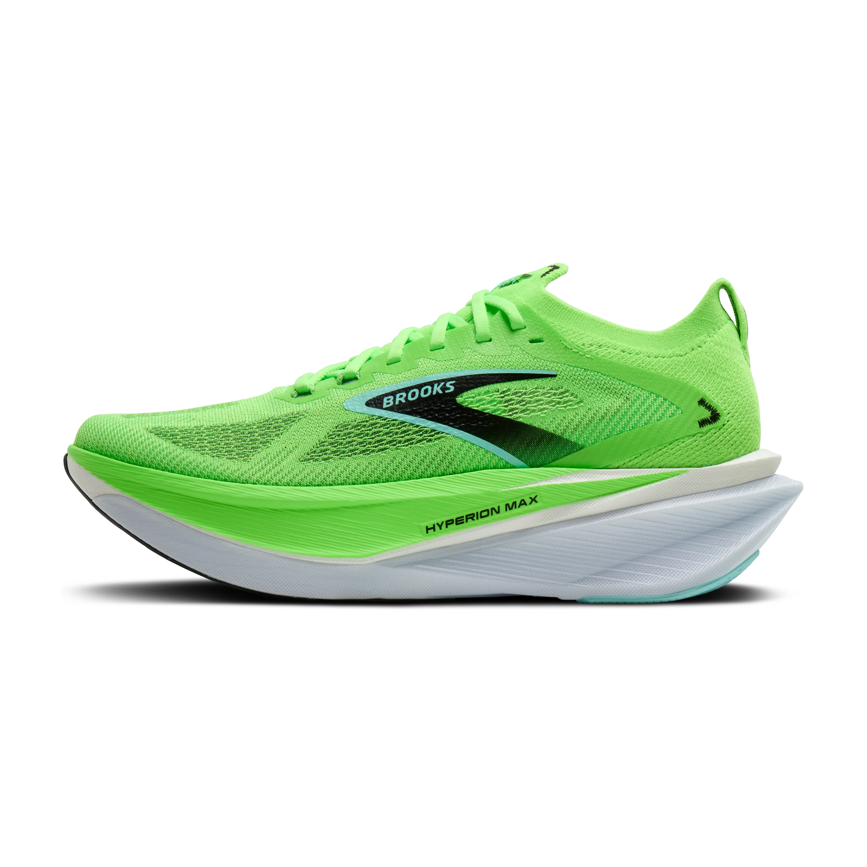 Brooks Mens Hyperion Max 3 - Green Gecko/Black/Blue - Neutral - SS26 - Image 4