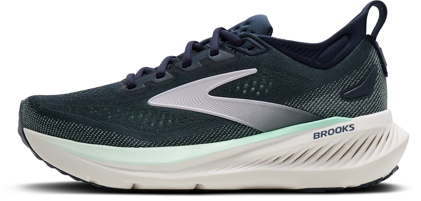 Brooks Womens Glycerin 23 Wide - D Width - Spellbound/Yucca/Pink - Neutral - SS26 - Image 7