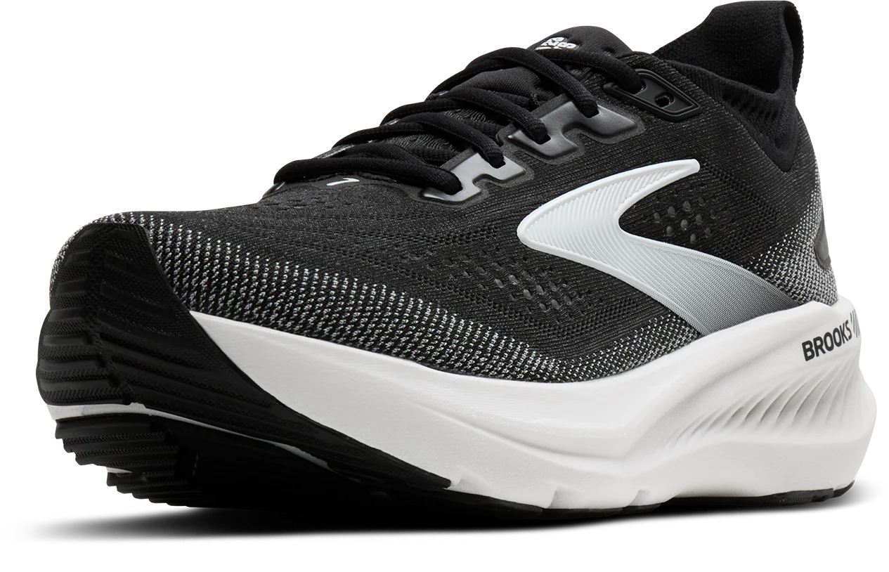 Brooks Womens Glycerin GTS 23 Wide - D Width - Black/Grey/White - Stability - SS26 - Image 3