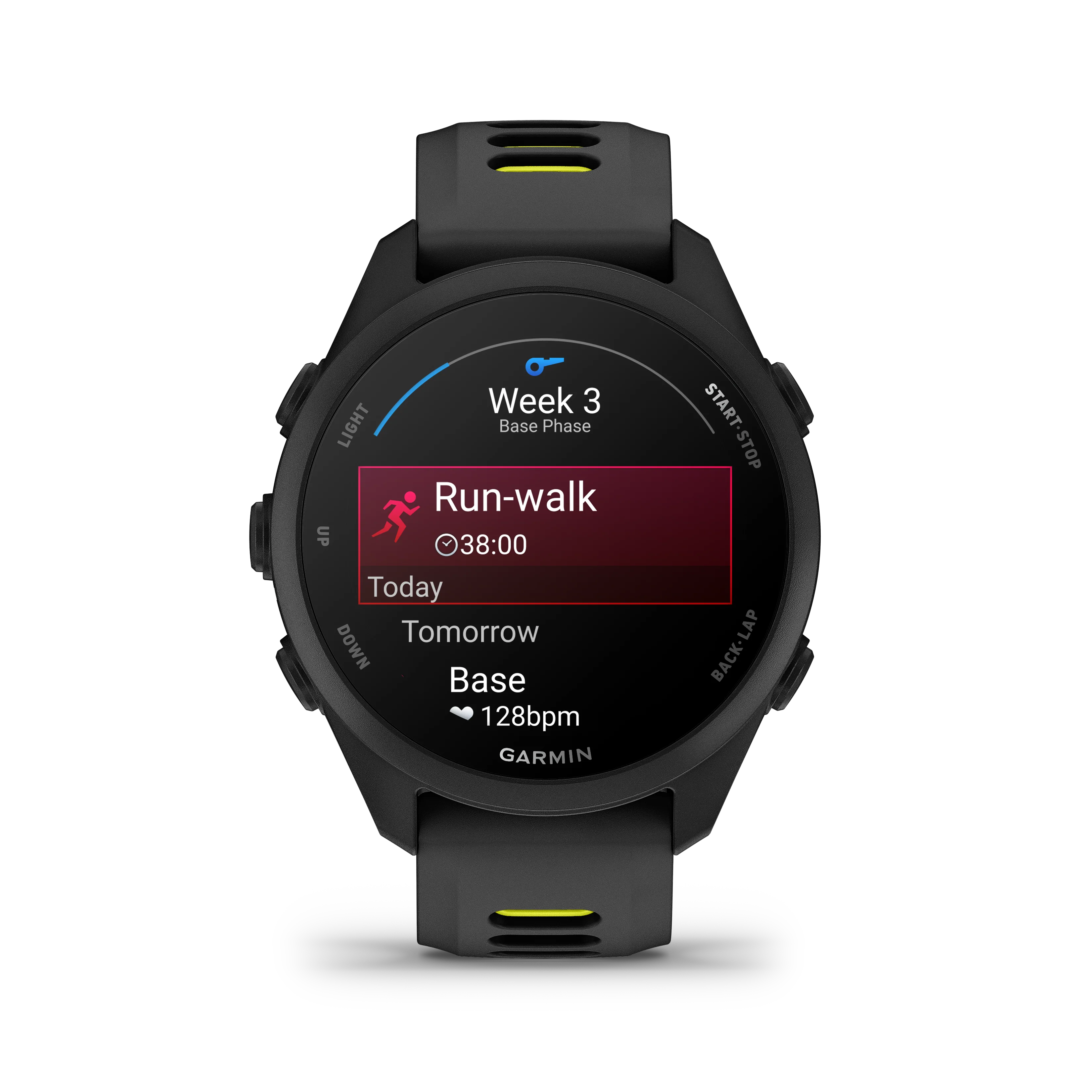 Garmin Forerunner 170 - 47mm - Black/Amp Yellow - Image 7