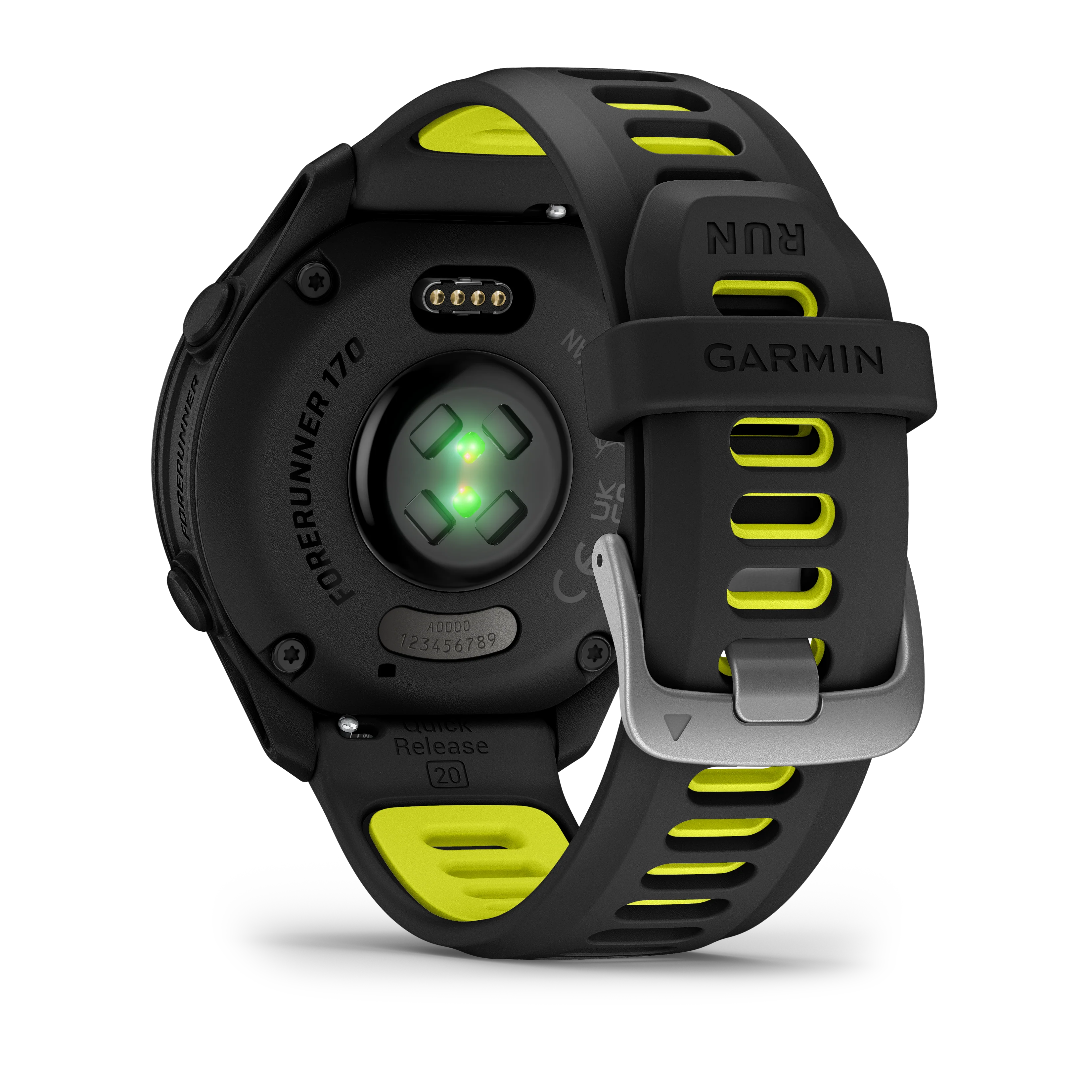 Garmin Forerunner 170 - 47mm - Black/Amp Yellow - Image 9