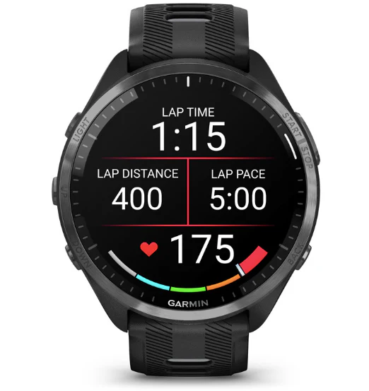 Garmin Forerunner 965 - 47mm -  Black - Image 9