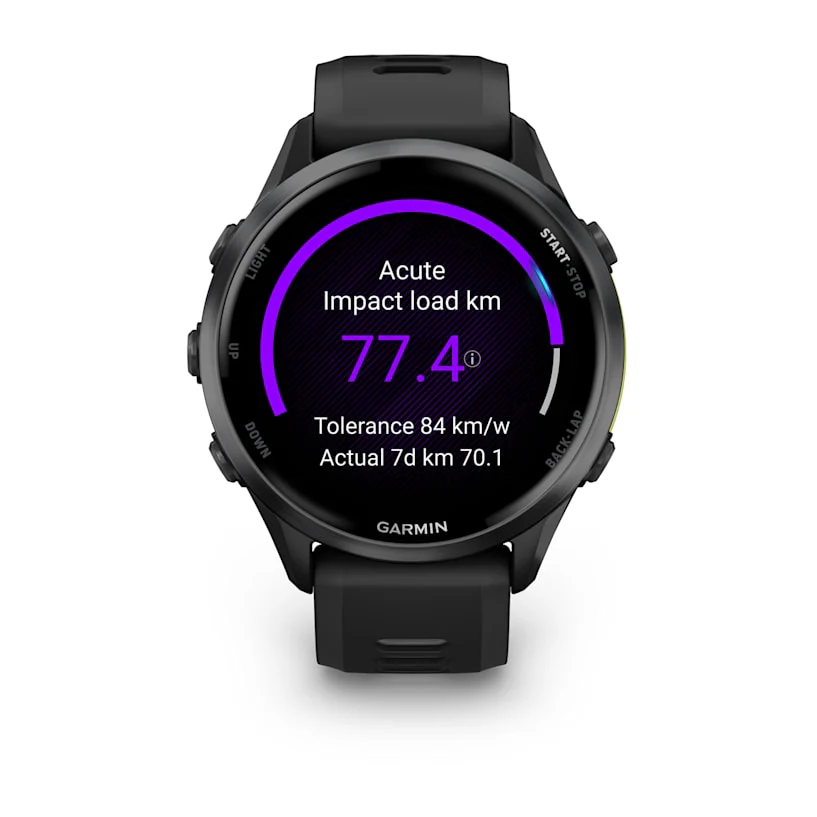 Garmin Forerunner 970 - 47mm -  Carbon Grey/Black - Image 4