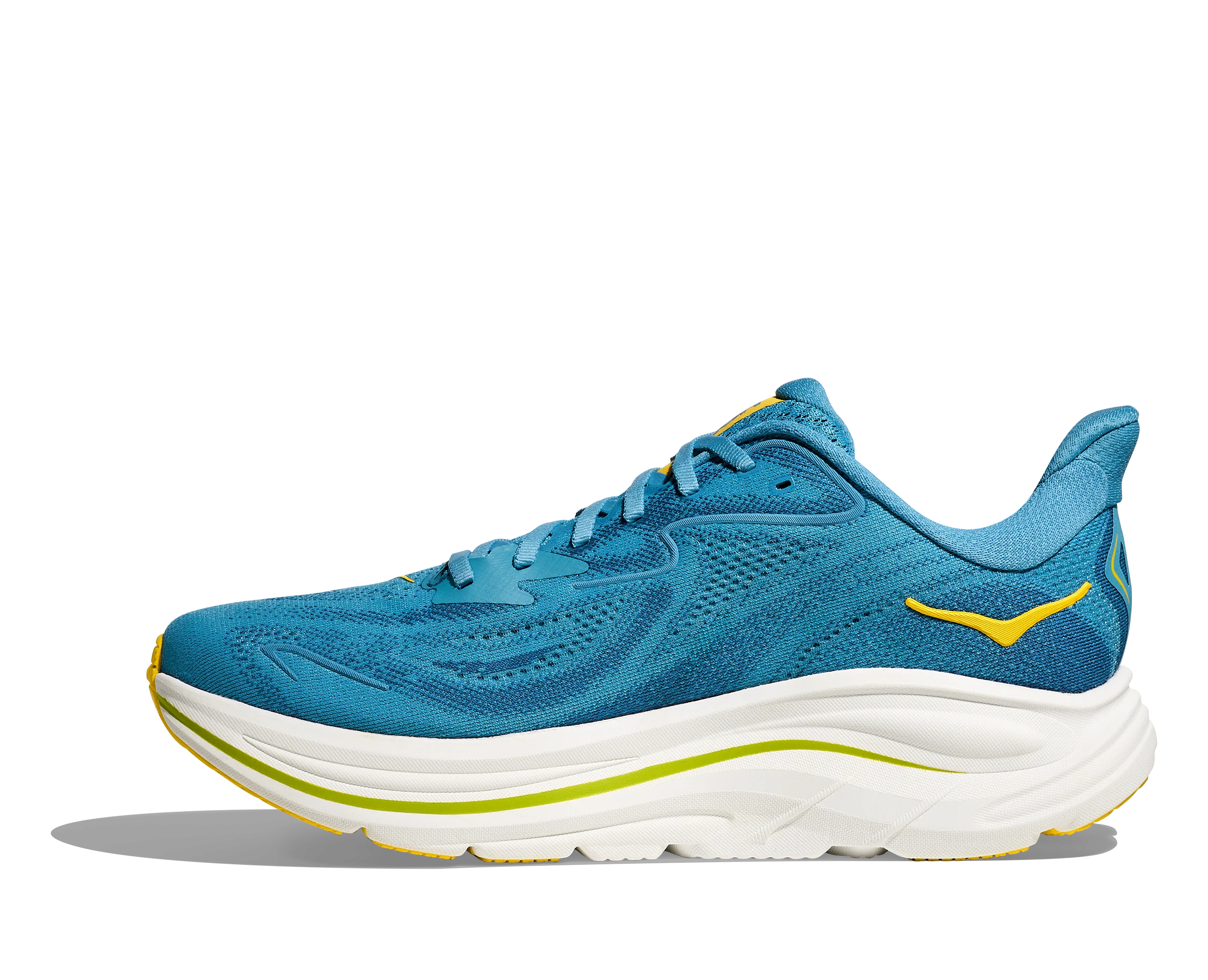 Hoka Mens Clifton 10 - Alpine Blue/Foggy Night - Neutral - AW25 - Image 3