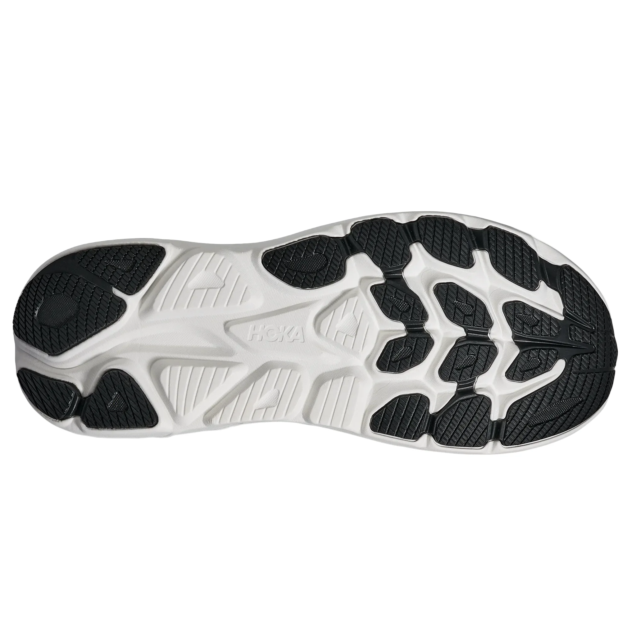 Hoka Mens Clifton 10 Wide - 2E Width - Sage/Neon Flame - Neutral - SS26 - Image 2