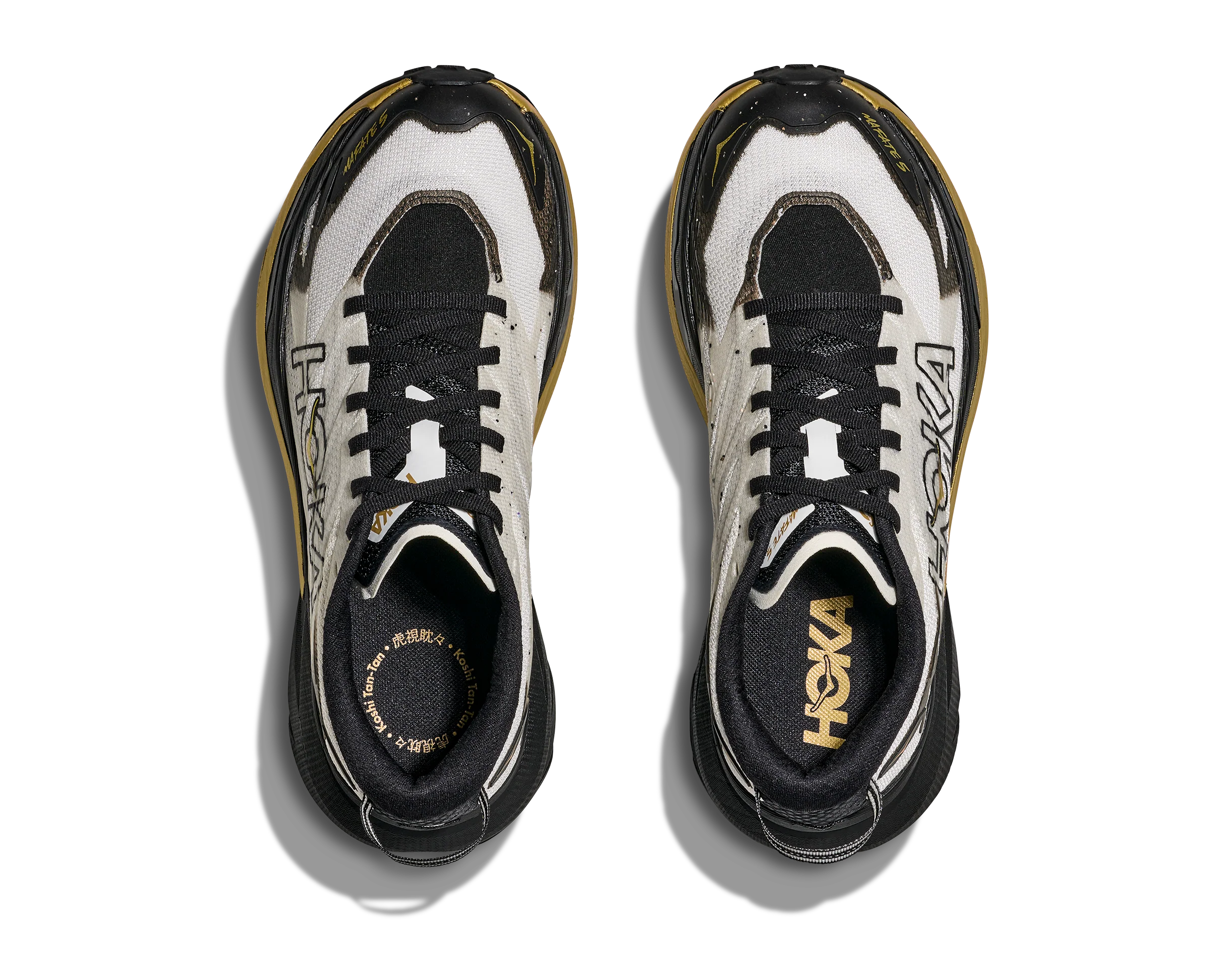 Hoka Mens Mafate 5 - Koshi Tan-Tan Black/Gold - Trail- SS26 - Image 3