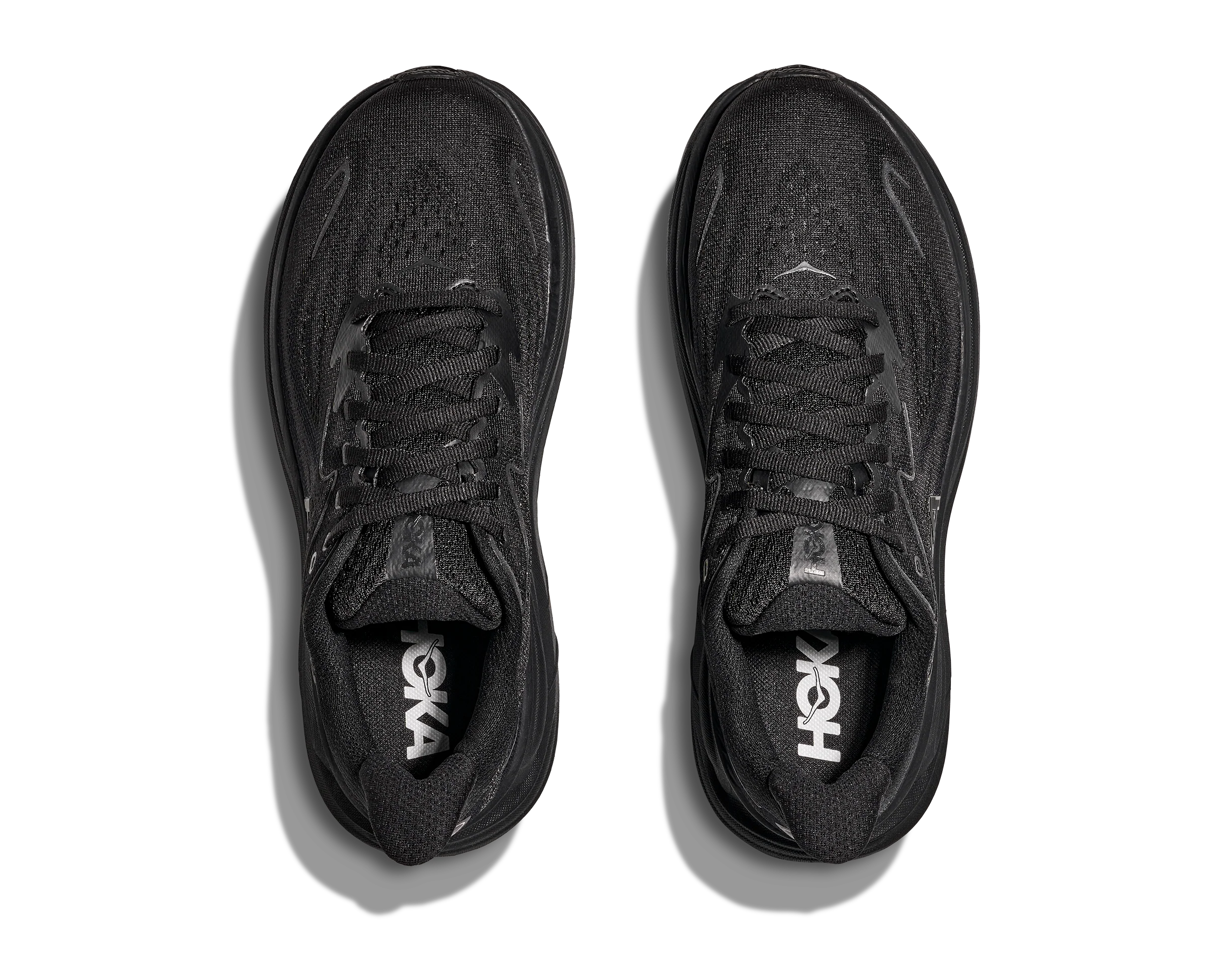 Hoka Womens Clifton 10 - Black/Black - Neutral - SS25 - Image 3