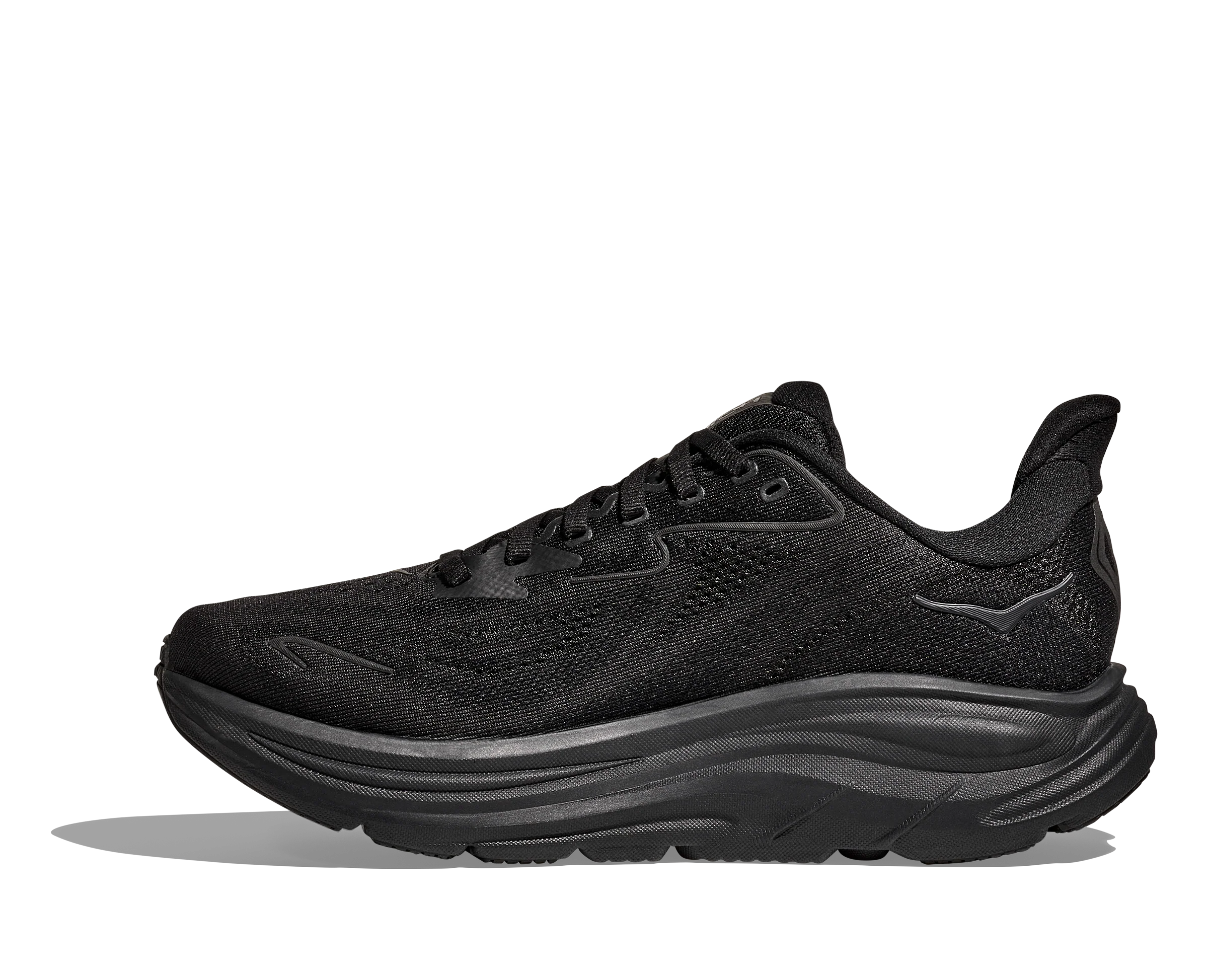Hoka Womens Clifton 10 - Black/Black - Neutral - SS25 - Image 8