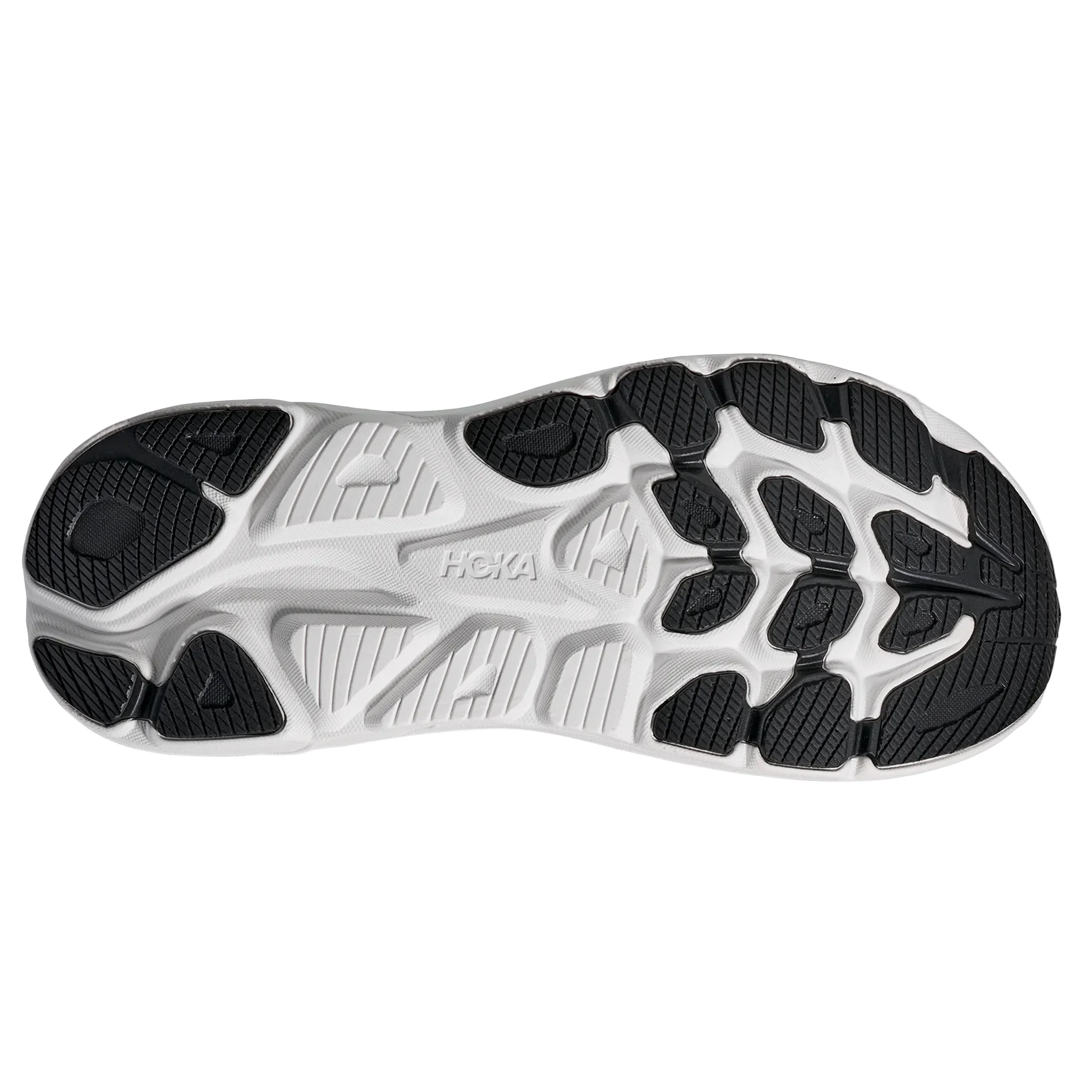 Hoka Womens Clifton 10 Wide - D Width - Sea Glass/Neon Flame - Neutral - SS26 - Image 2