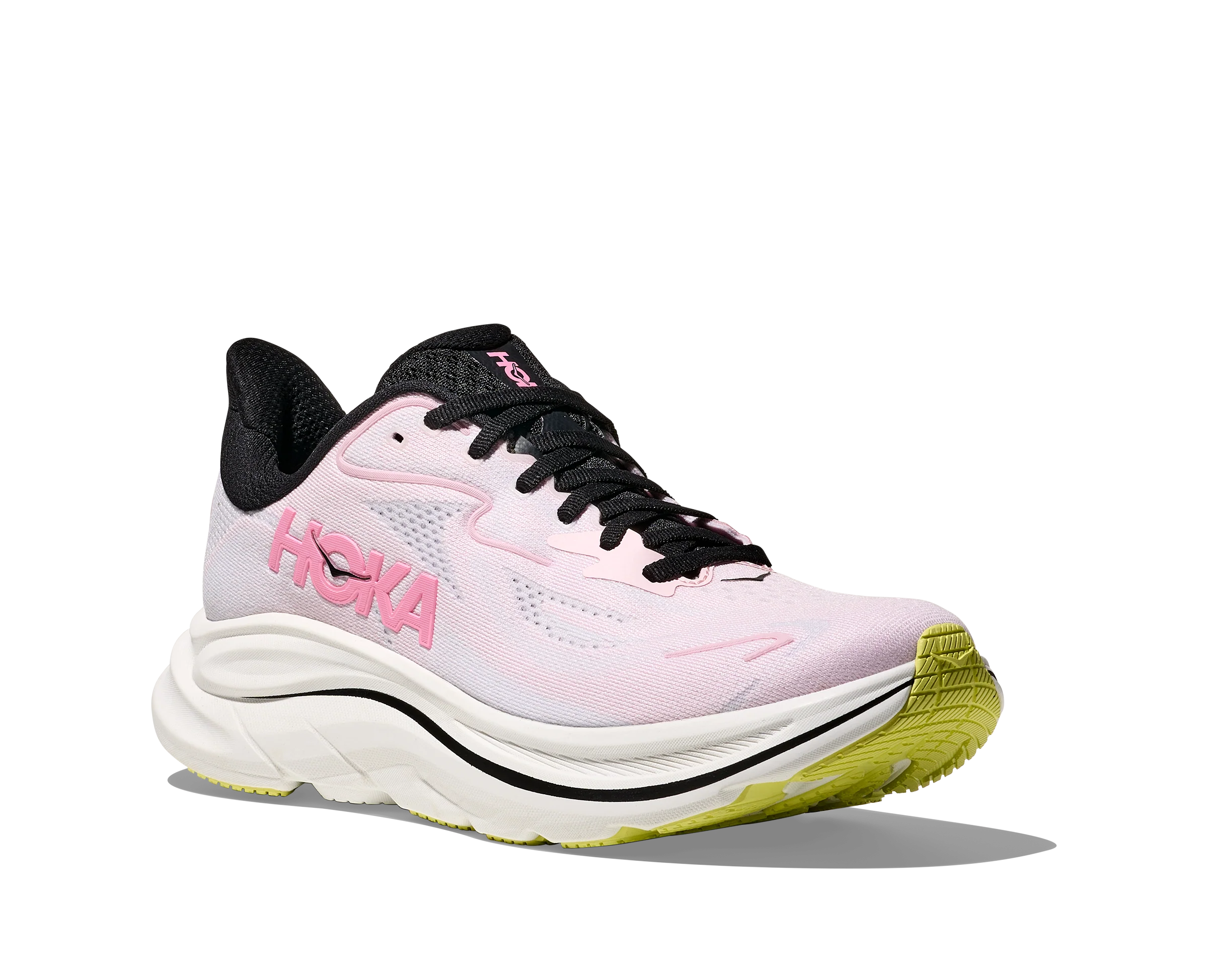 Hoka Womens Clifton 10 Wide - D Width - Carnation/Starlight Glow - Neutral - SS25 - Image 4