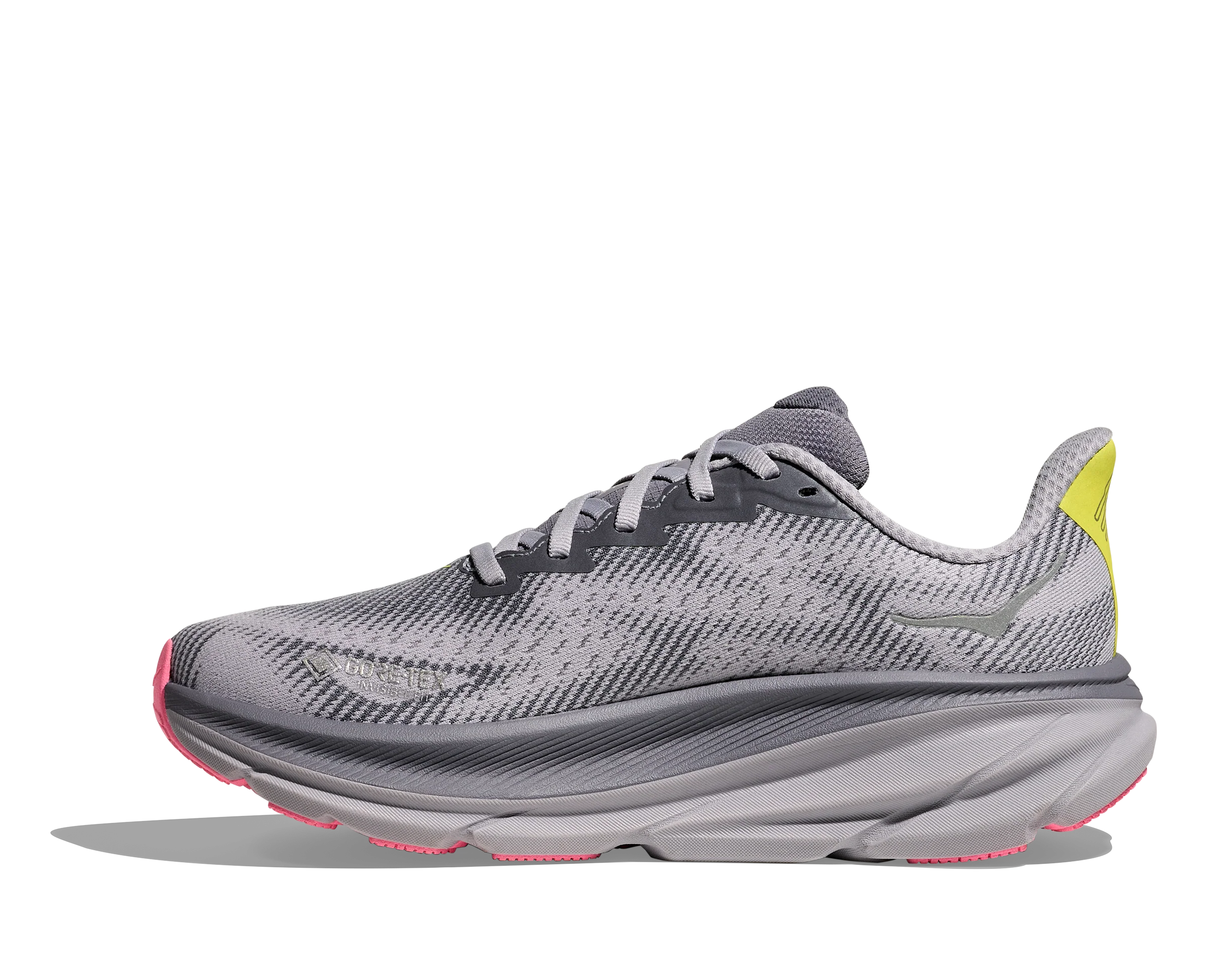 Hoka Womens Clifton 9 GTX - Grey Skies/Foggy Grey - Neutral - AW25 - Image 8