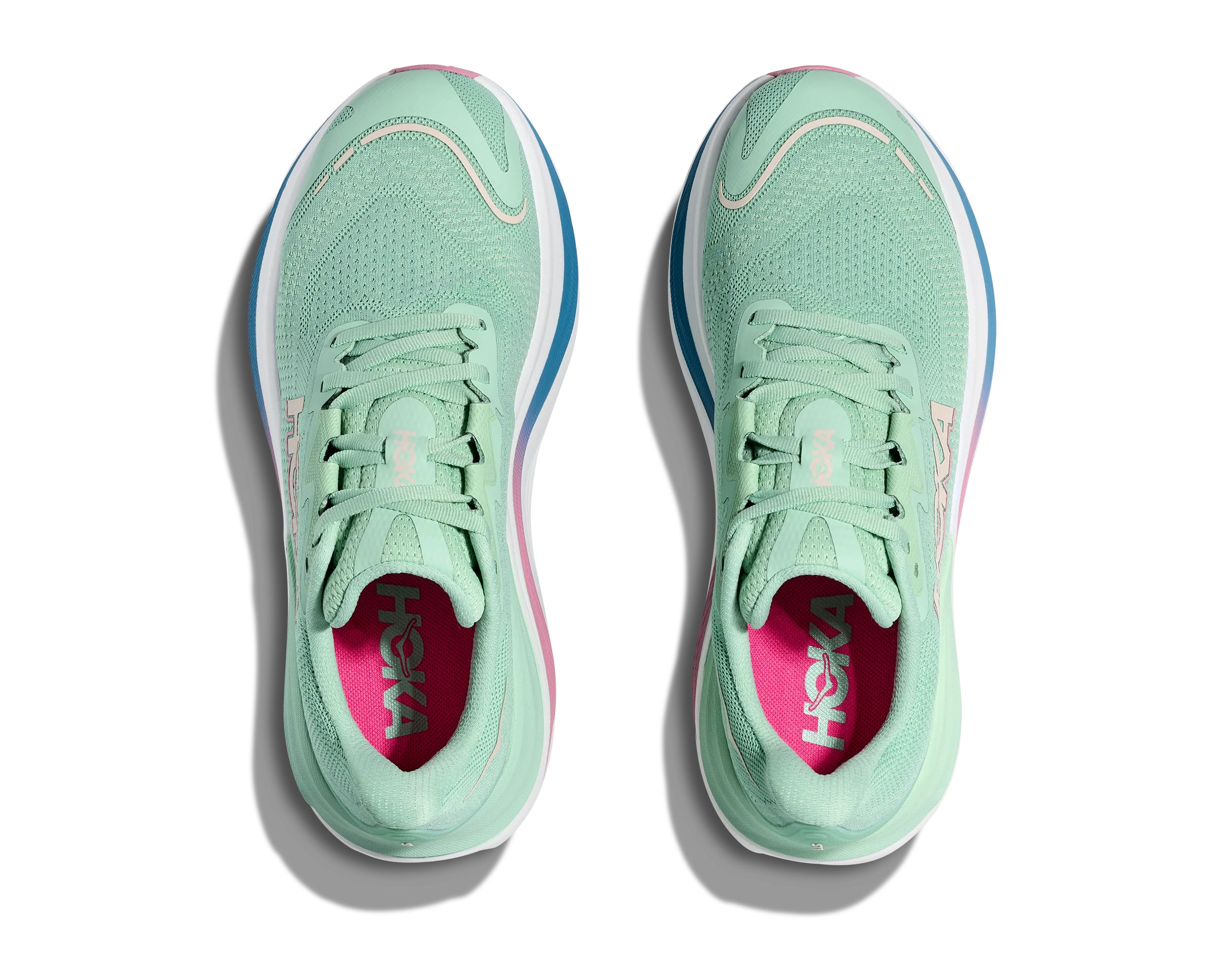 Hoka Womens Skyward X - Jadeite/Dried Rose - Neutral - AW25 - Image 3