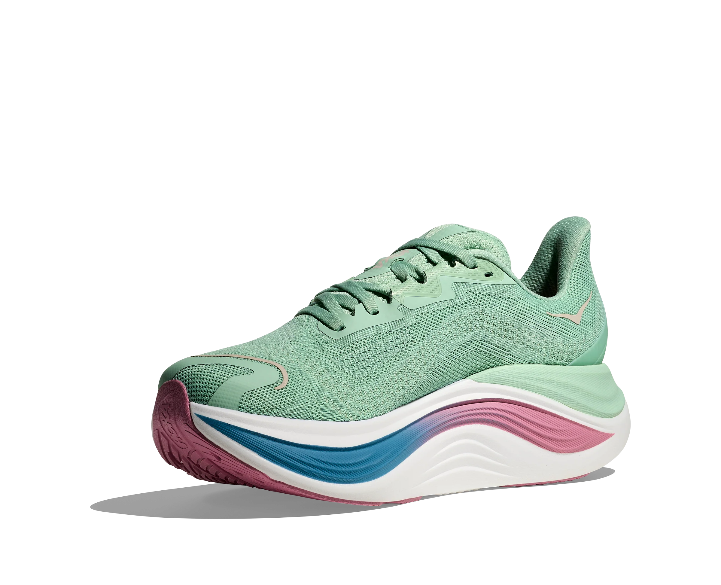 Hoka Womens Skyward X - Jadeite/Dried Rose - Neutral - AW25 - Image 4