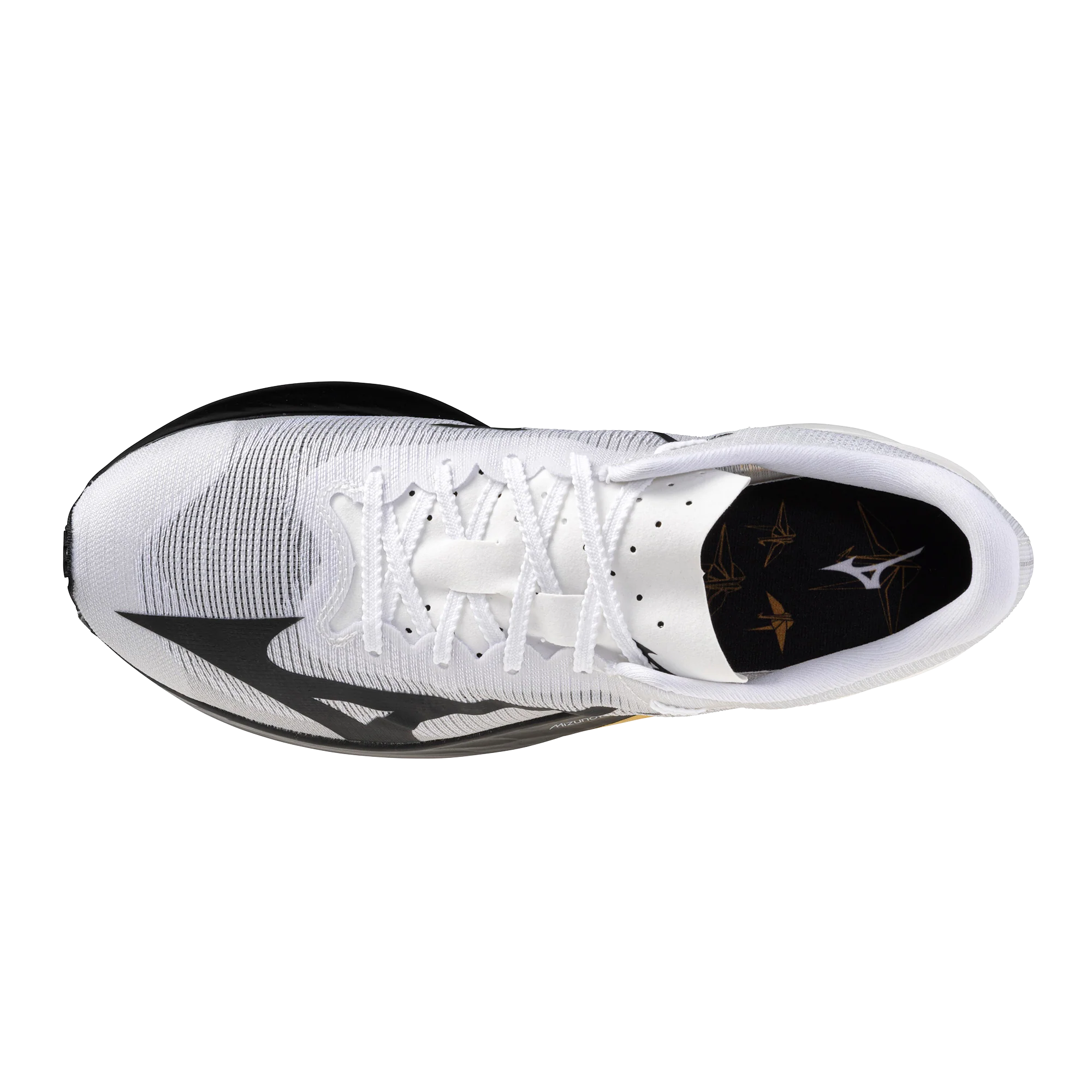Mizuno Unisex Hyperwarp Elite Origami - White/Black/Gold - Neutral - SS26 - Image 9