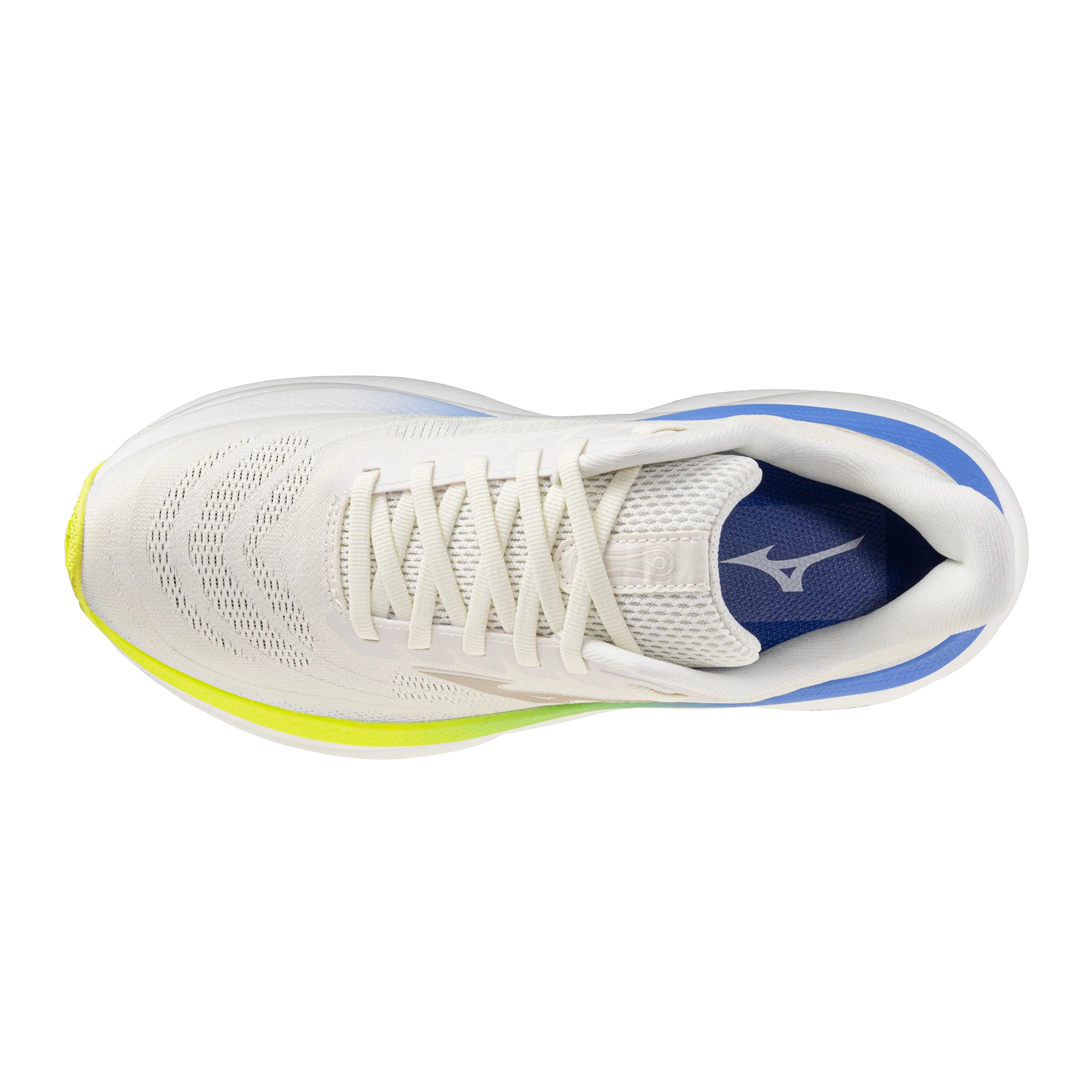 Mizuno Womens Wave Sky 9 - Snow White/Silver Birch/Ultramarine - Neutral - SS26 - Image 5