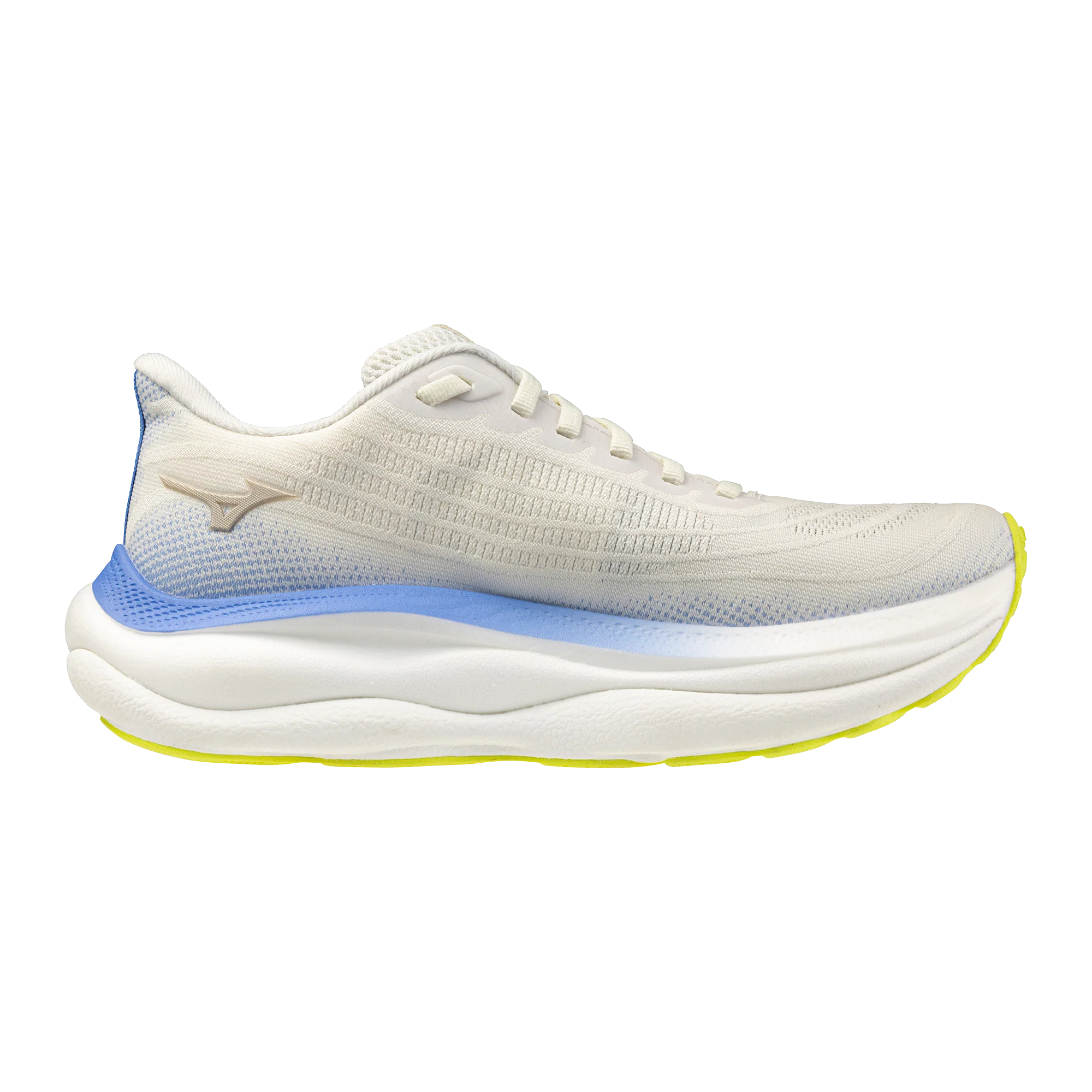 Mizuno Womens Wave Sky 9 - Snow White/Silver Birch/Ultramarine - Neutral - SS26 - Image 7