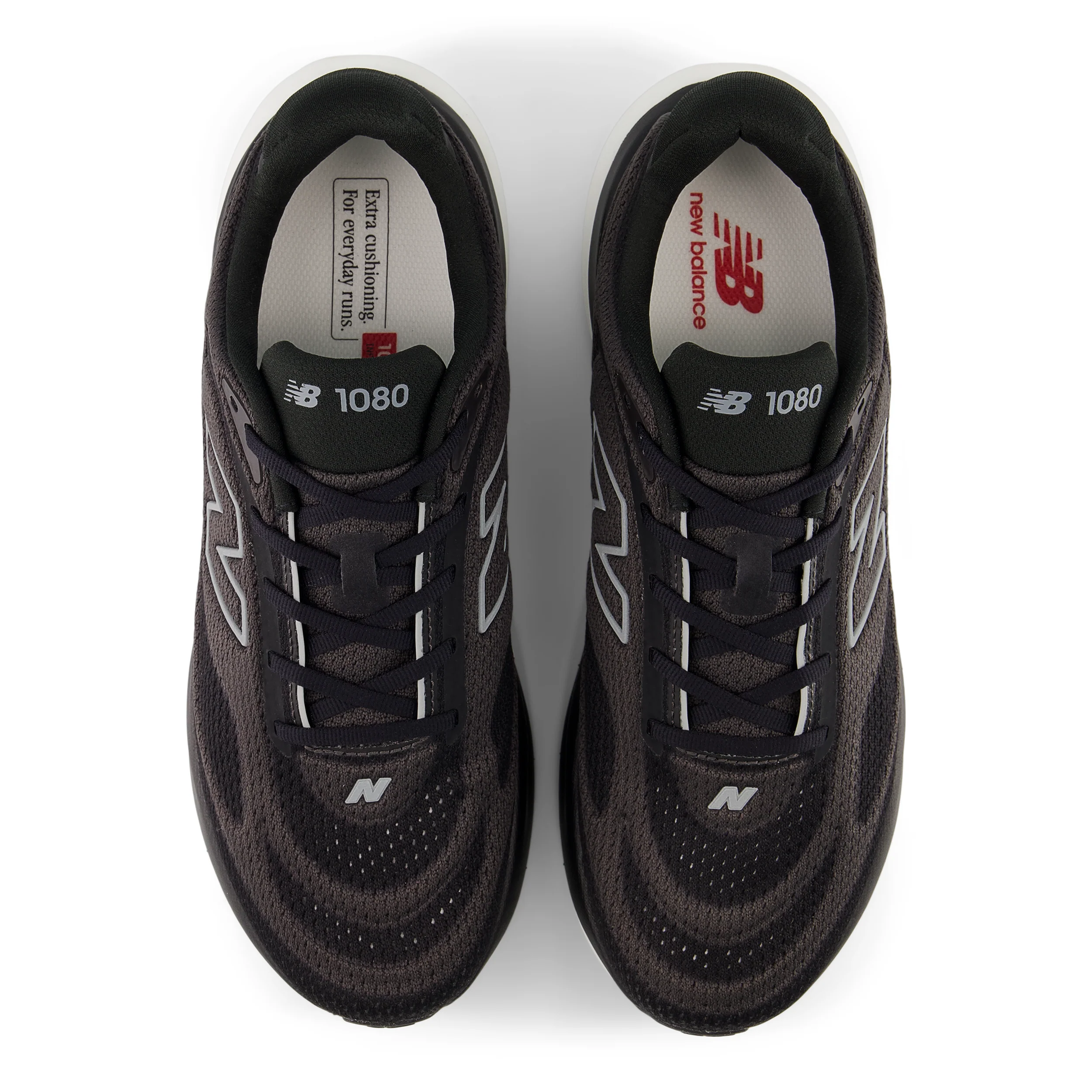 New Balance Mens 1080V15 - Black/Slate Grey/Faded Black - Neutral - SS26 - Image 6