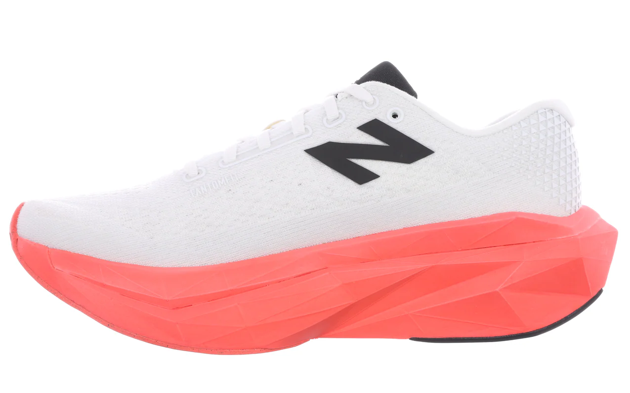 New Balance Mens FuelCell SuperComp Trainer V3 - Urgent Red/Sea Salt/Black - Neutral - AW25 - Image 3