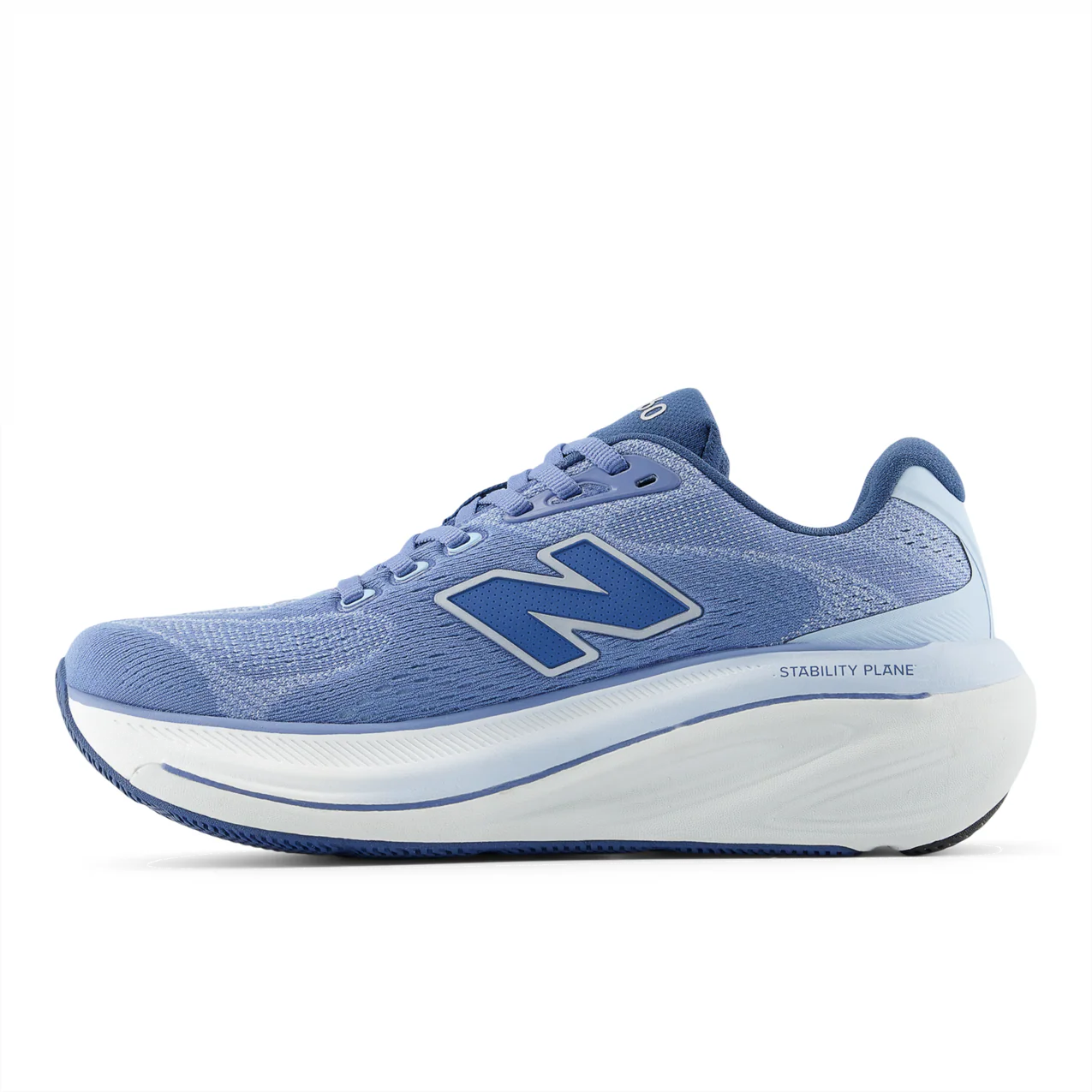 New Balance Womens 860v15 Wide - D Width - Fairweather Blue/Silver Metallic - Stability - SS26 - Image 3