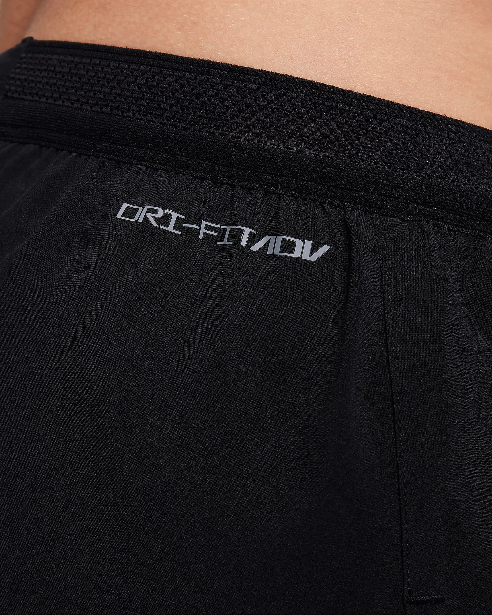 Nike Mens Aeroswift Dri-Fit 2in Short - Black/Summit/White - Image 4