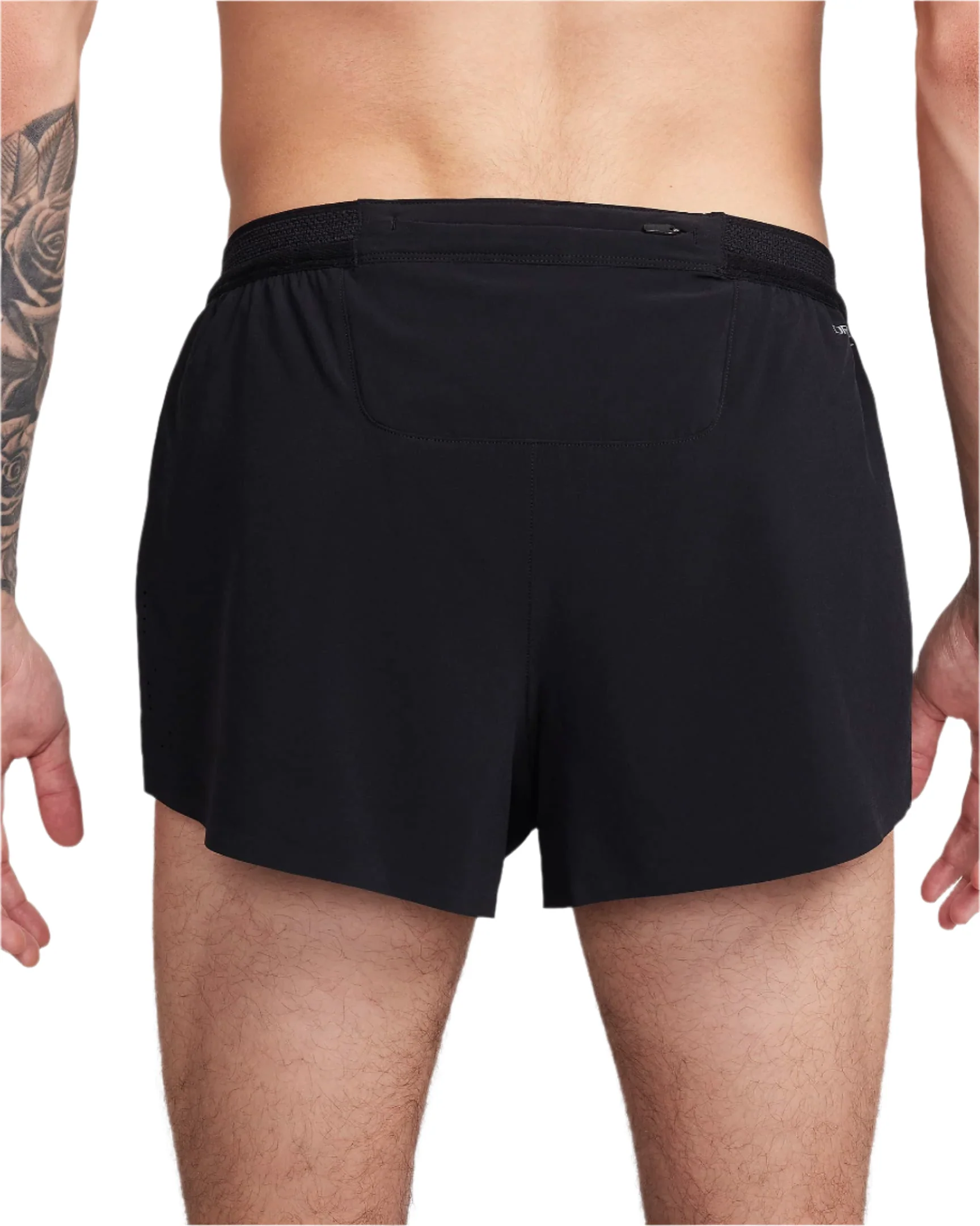 Nike Mens Aeroswift Dri-Fit 2in Short - Black/Summit/White - Image 8