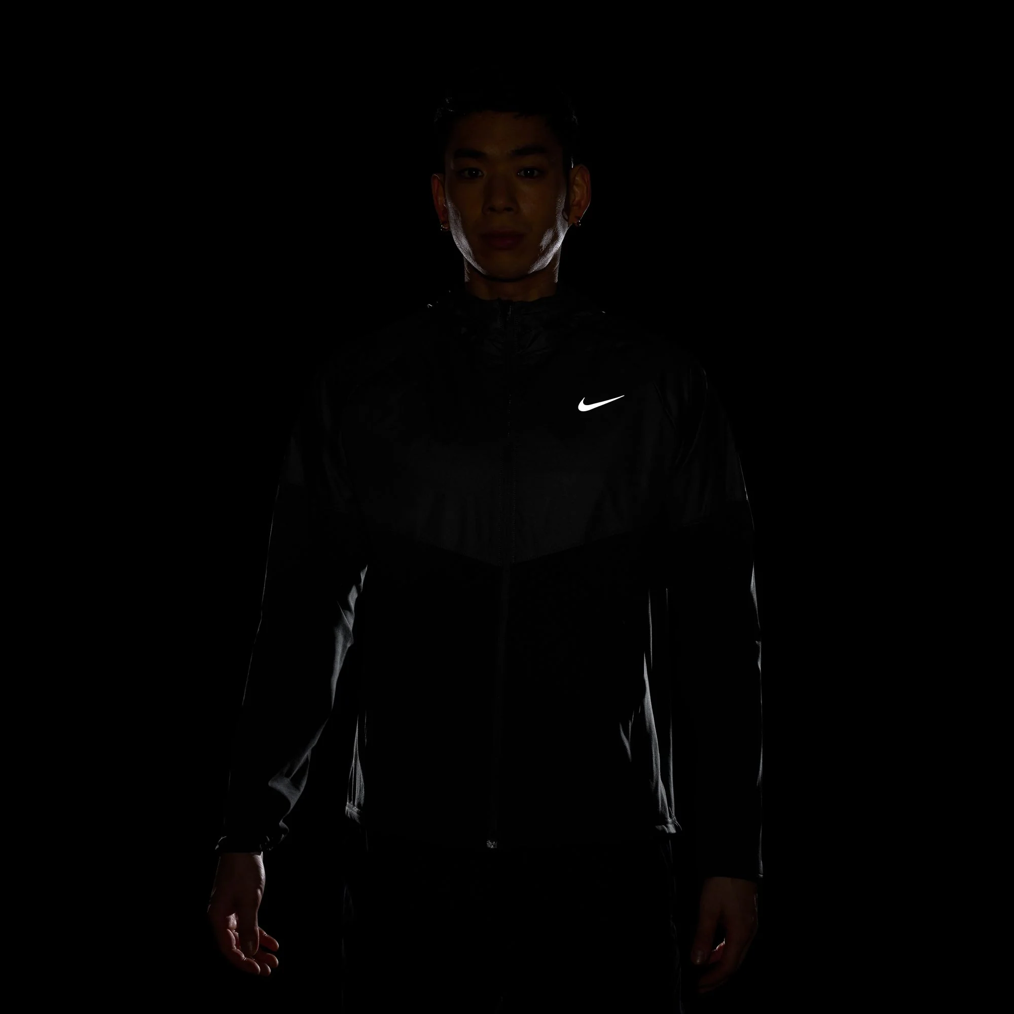 Nike Mens Repel Winterized Miler Jacket - Black/Anthracite/Reflective Silver - FA25 - Image 4