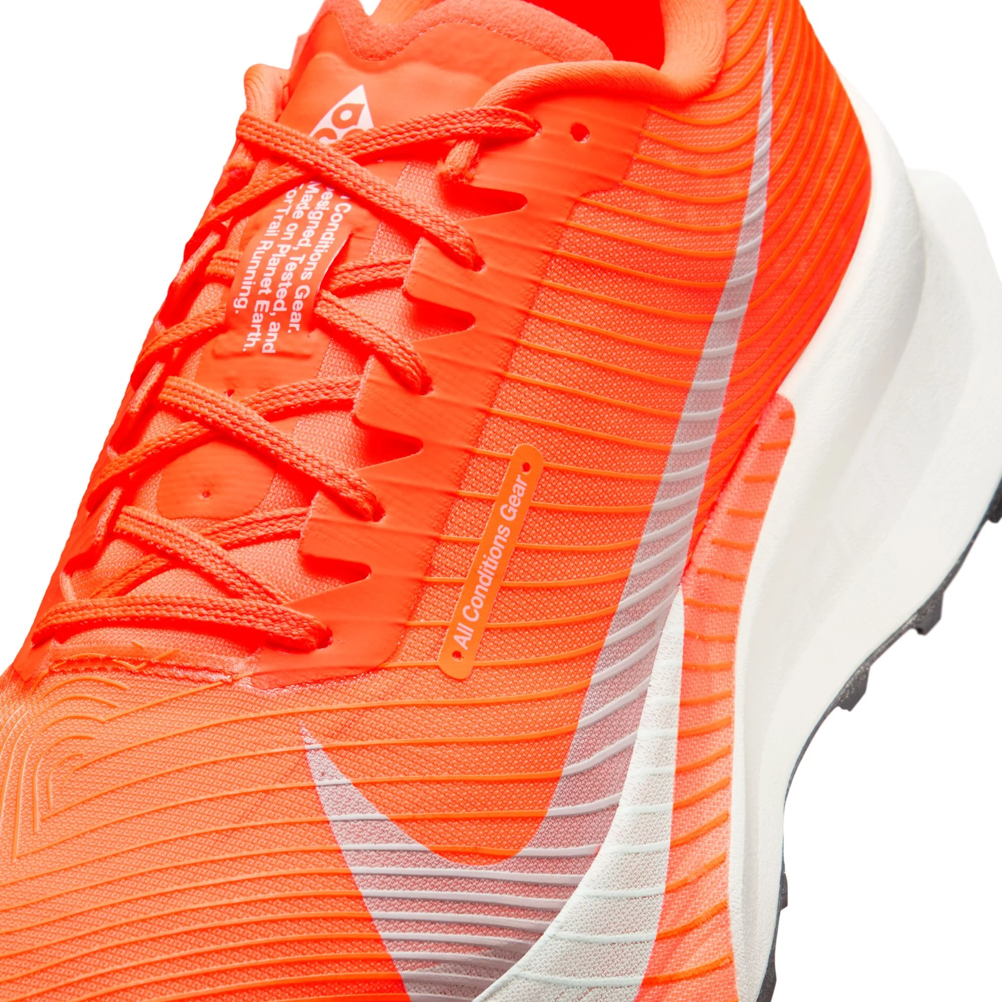 Nike Mens Ultrafly 2 ACG - Hyper Crimson/White/Total Orange - Trail - SP26 - Image 10