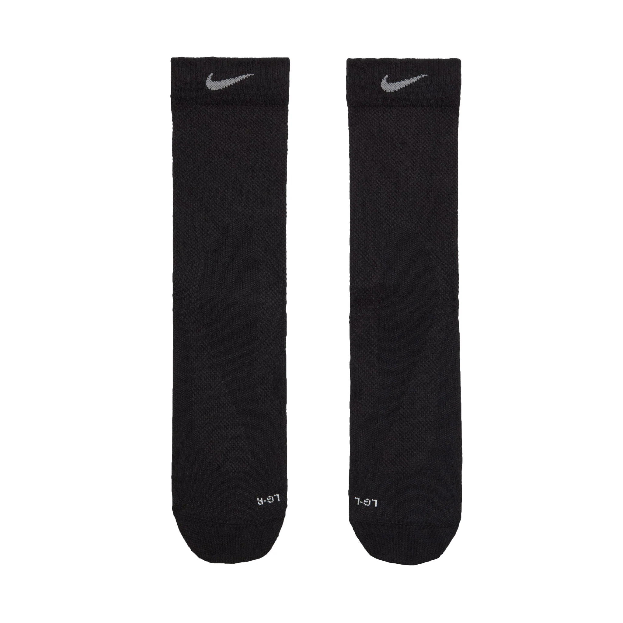 Nike Running Lightweight Crew Socks - Black/Dark Smoke Grey/Smoke Grey - Image 2