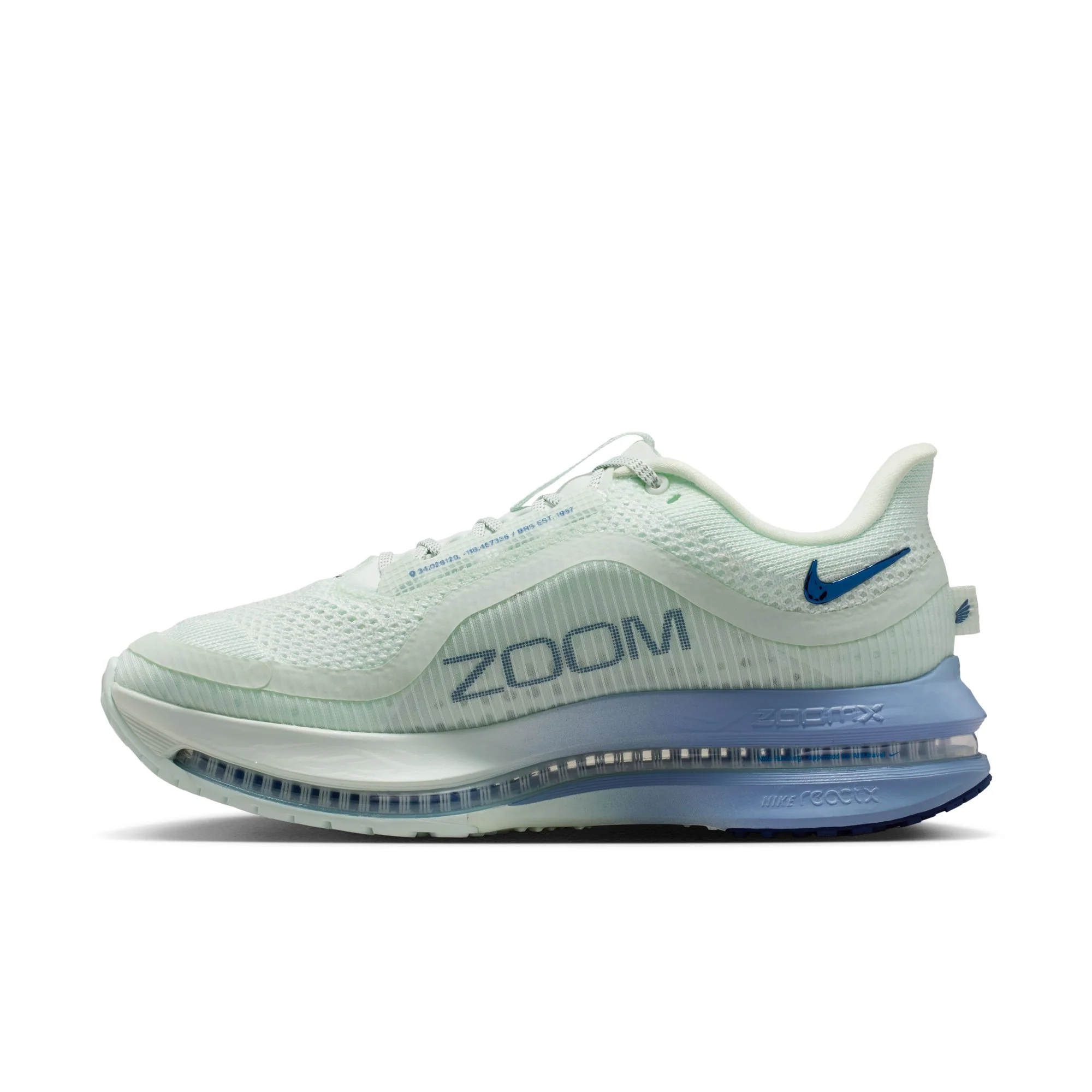 Nike Womens Pegasus Premium - Barely Green/Blue Void/Work Blue - Neutral - SU26 - Image 7