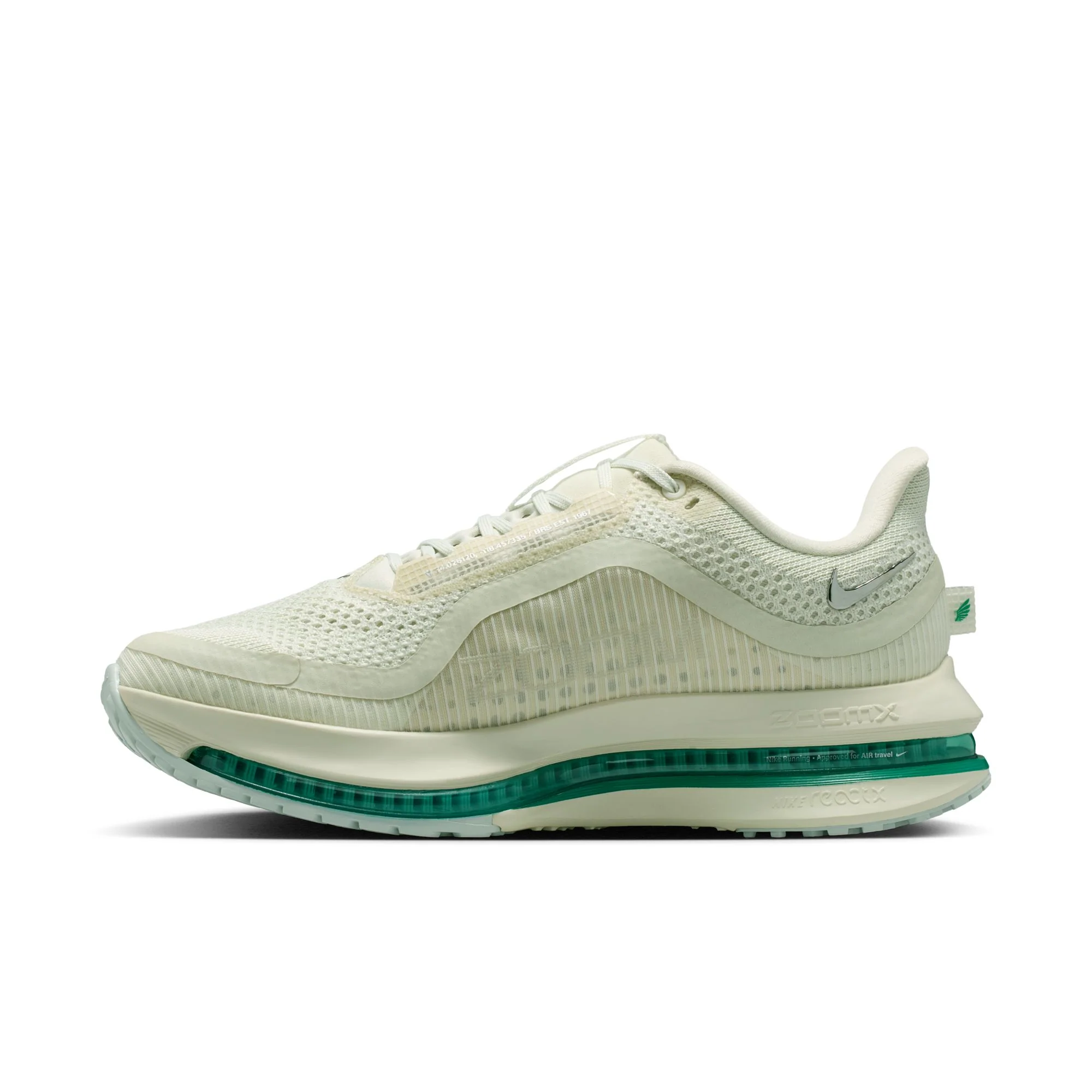 Nike Womens Pegasus Premium - Sea Glass/Metallic Silver/Malachite - Neutral - SU26 - Image 3