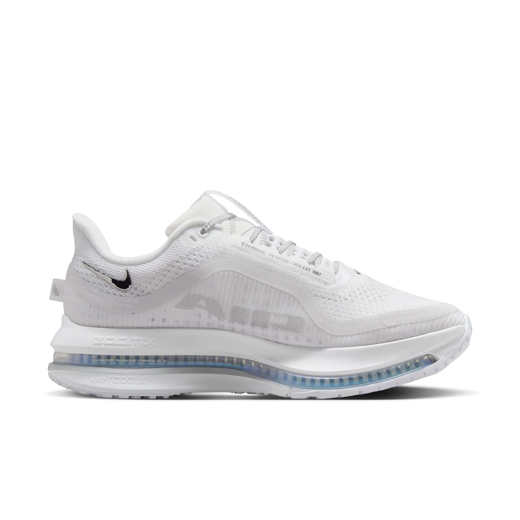 Nike Womens Pegasus Premium - White/Metallic Silver - Neutral - SU25 - Image 10