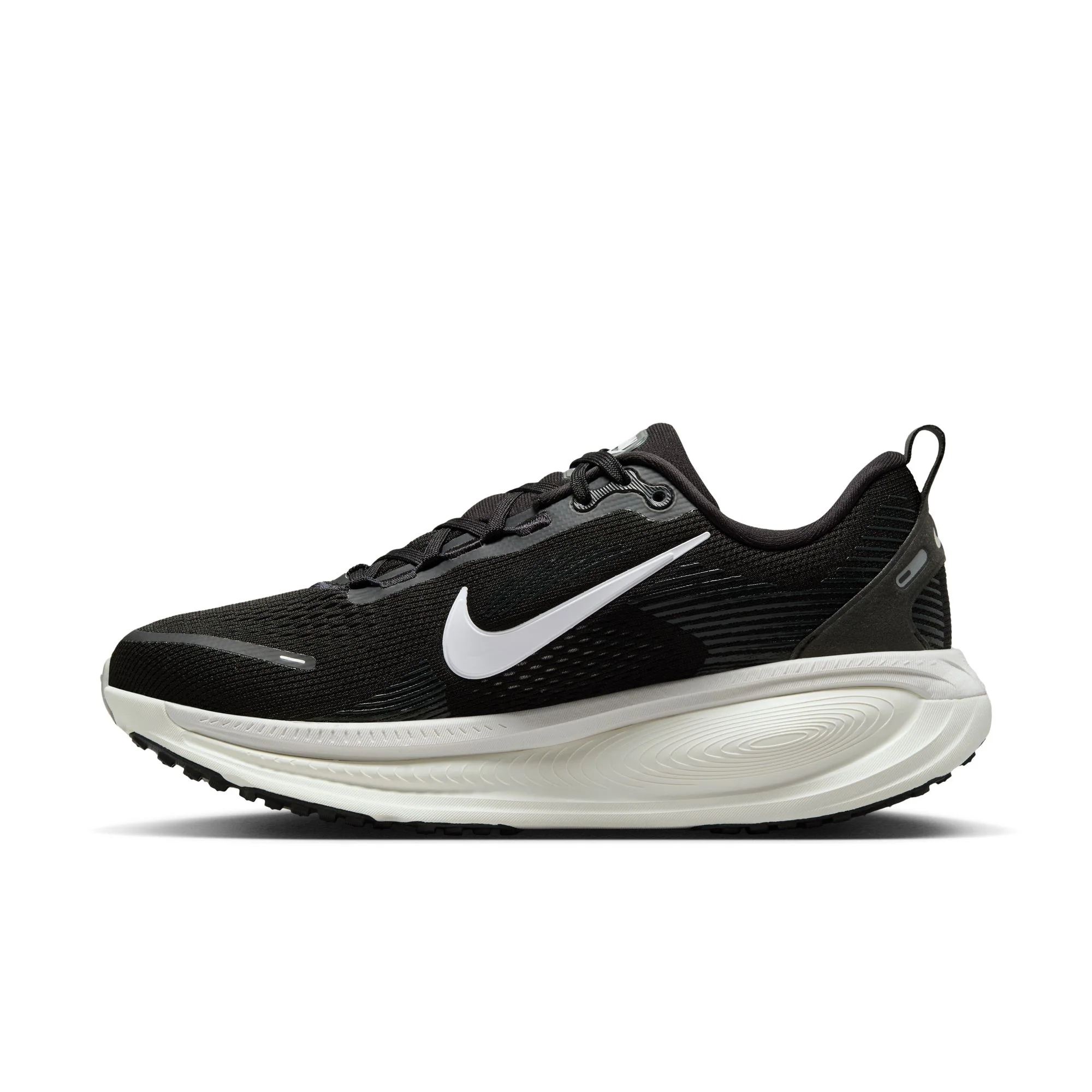 Nike Womens Vomero 18 - Black/Coconut Milk/Summit White - Neutral - SP25 - Image 10