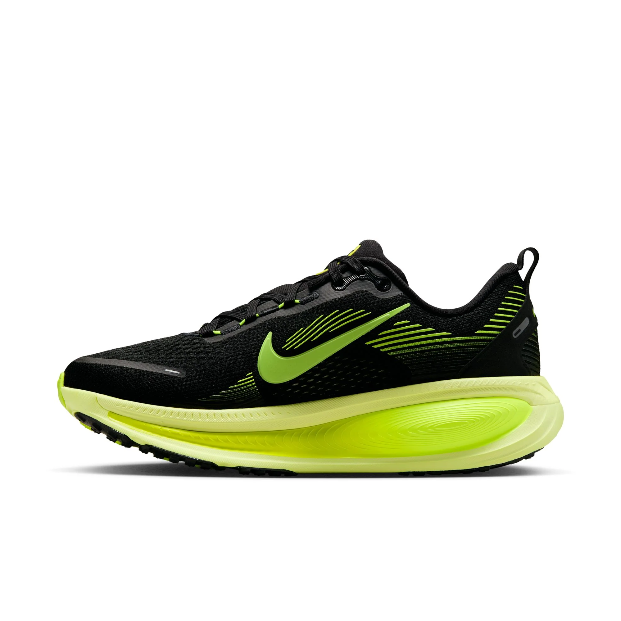 Nike Womens Vomero 18 - Black/Volt/Cyber/Lemon Twist - Neutral - HO25 - Image 3