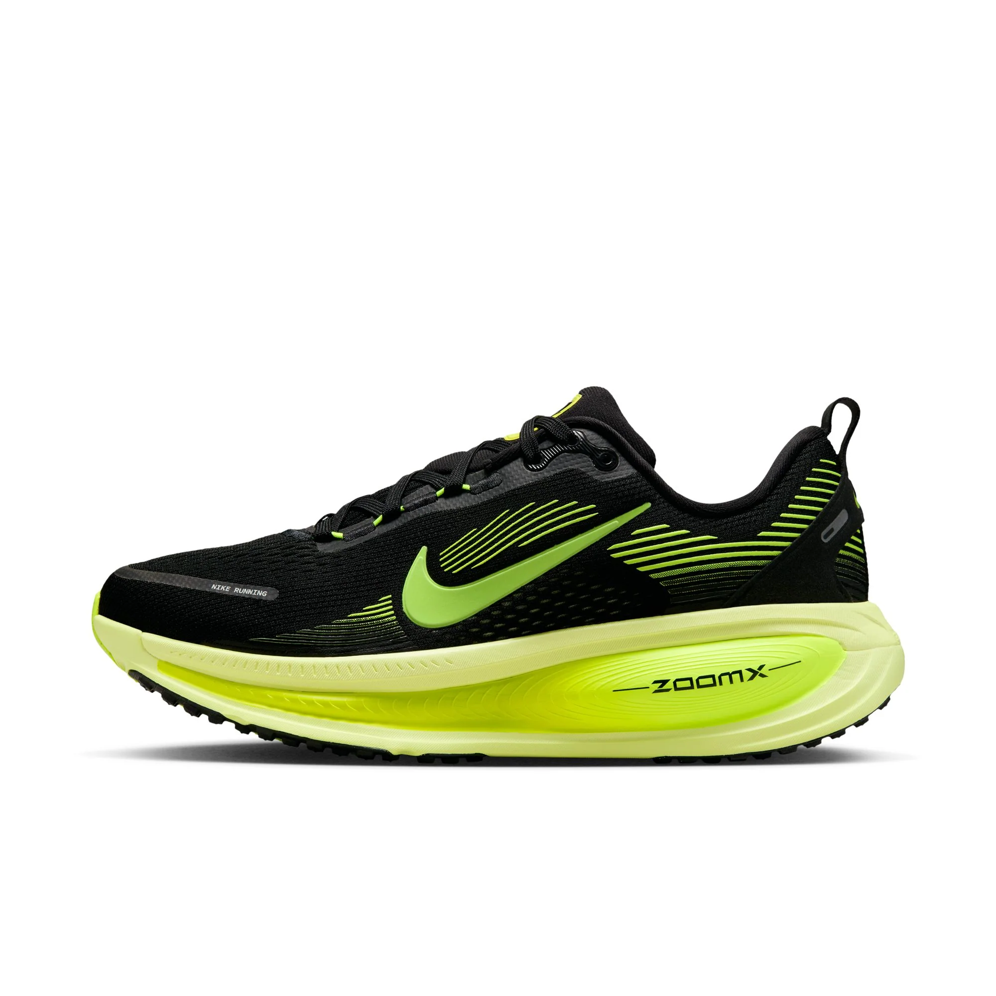 Nike Womens Vomero 18 - Black/Volt/Cyber/Lemon Twist - Neutral - HO25 - Image 7