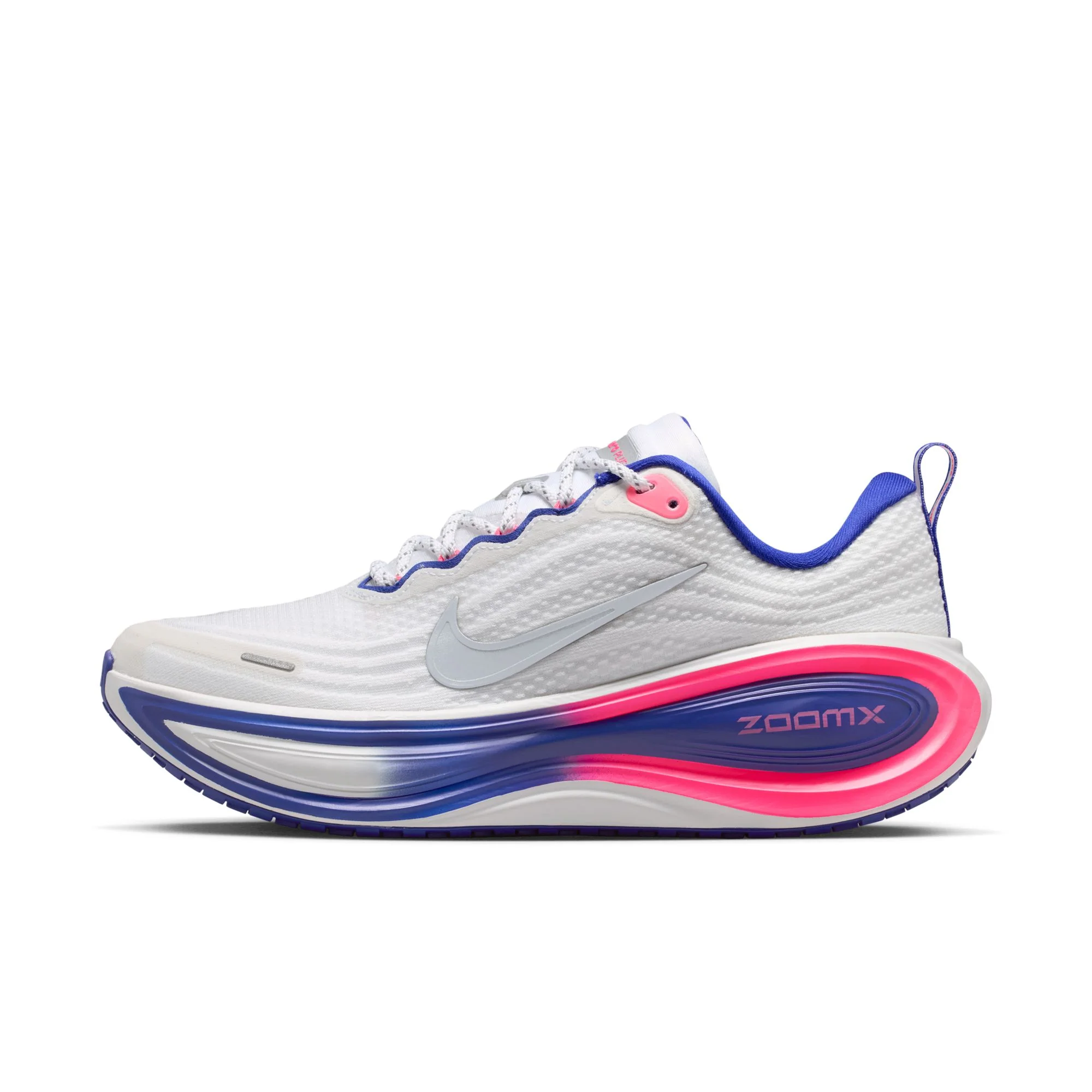 Nike Womens Vomero Plus SE - White/Metallic Silver/Concord/Hyper Pink - Neutral - SU26 - Image 3