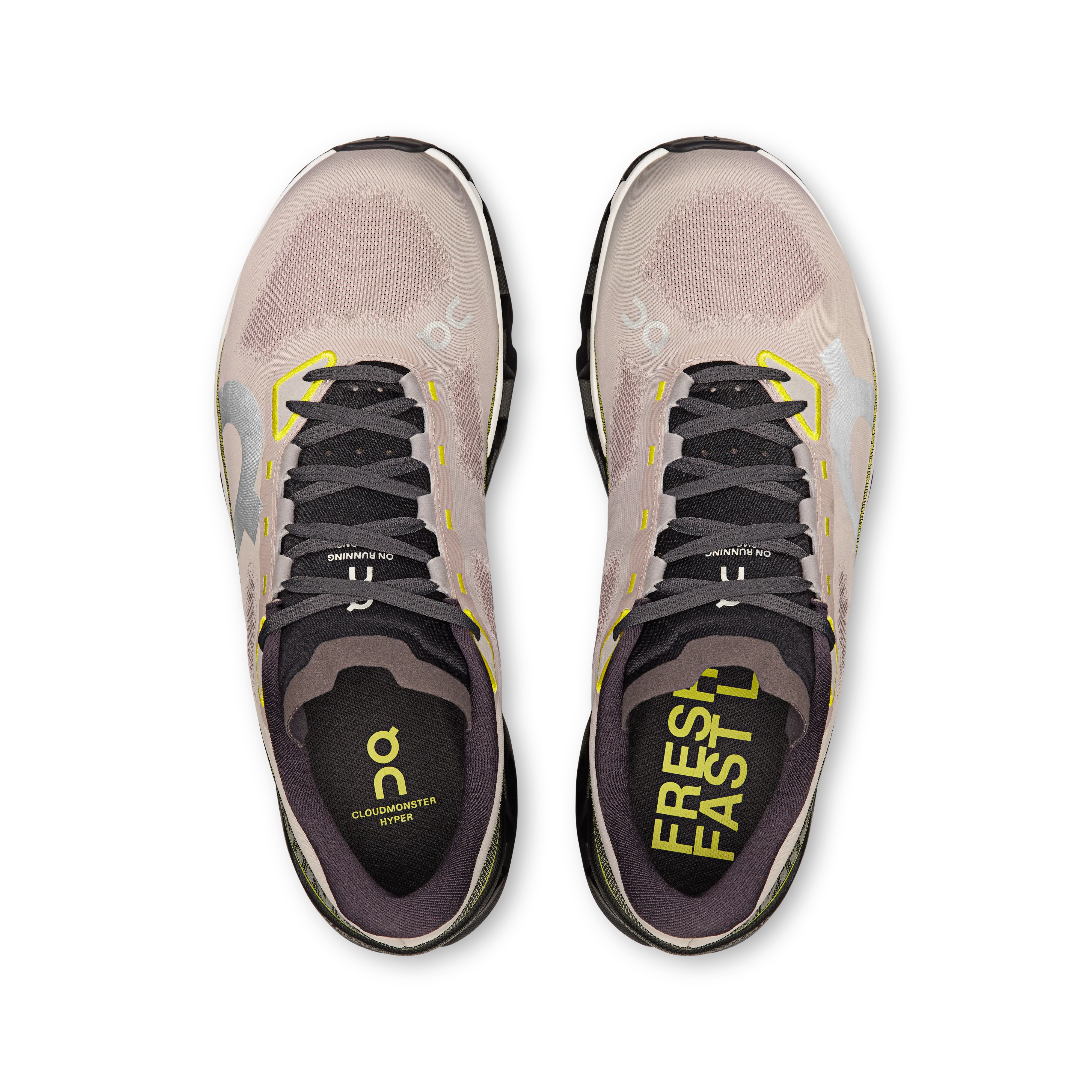 ON Mens Cloudmonster Hyper - Fade/Lime - Neutral - AW25 - Image 4