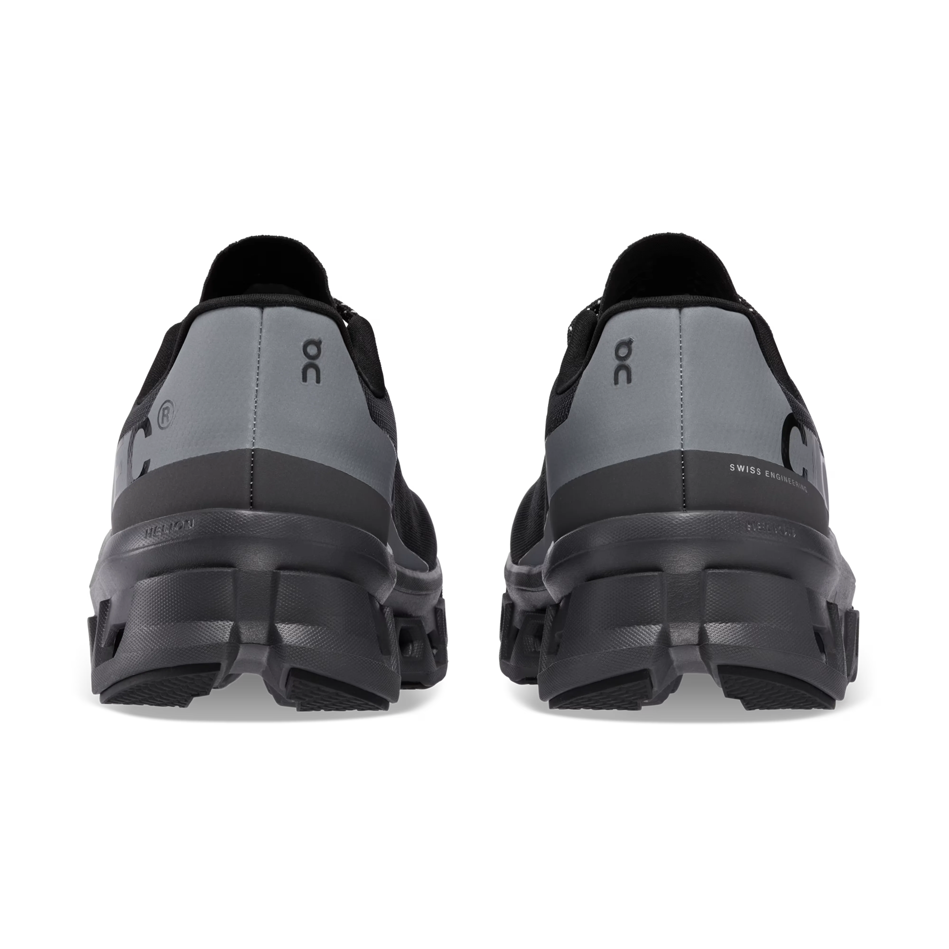 ON Mens Cloudmonster Lumos - Black - Image 4