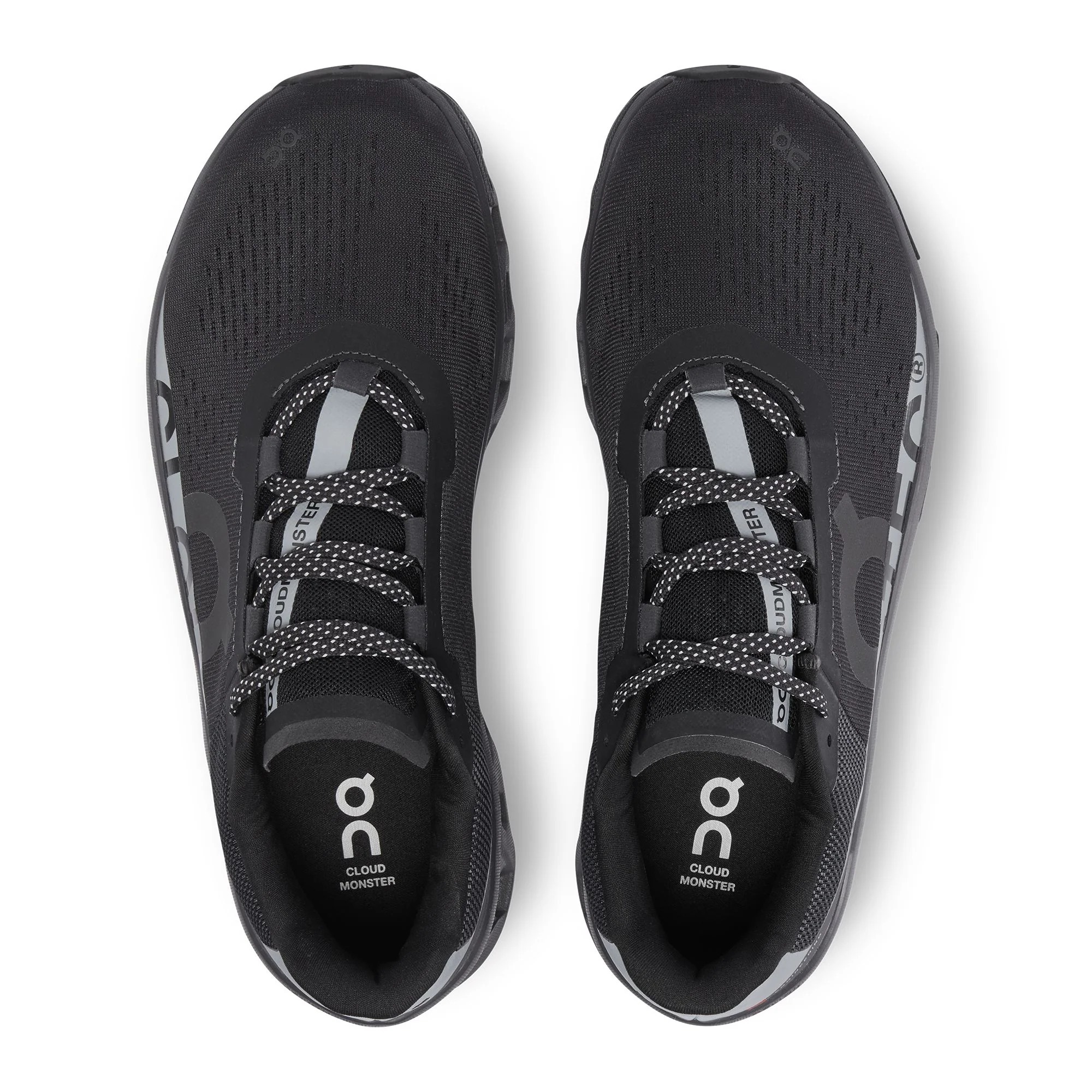 ON Mens Cloudmonster Lumos - Black - Image 5