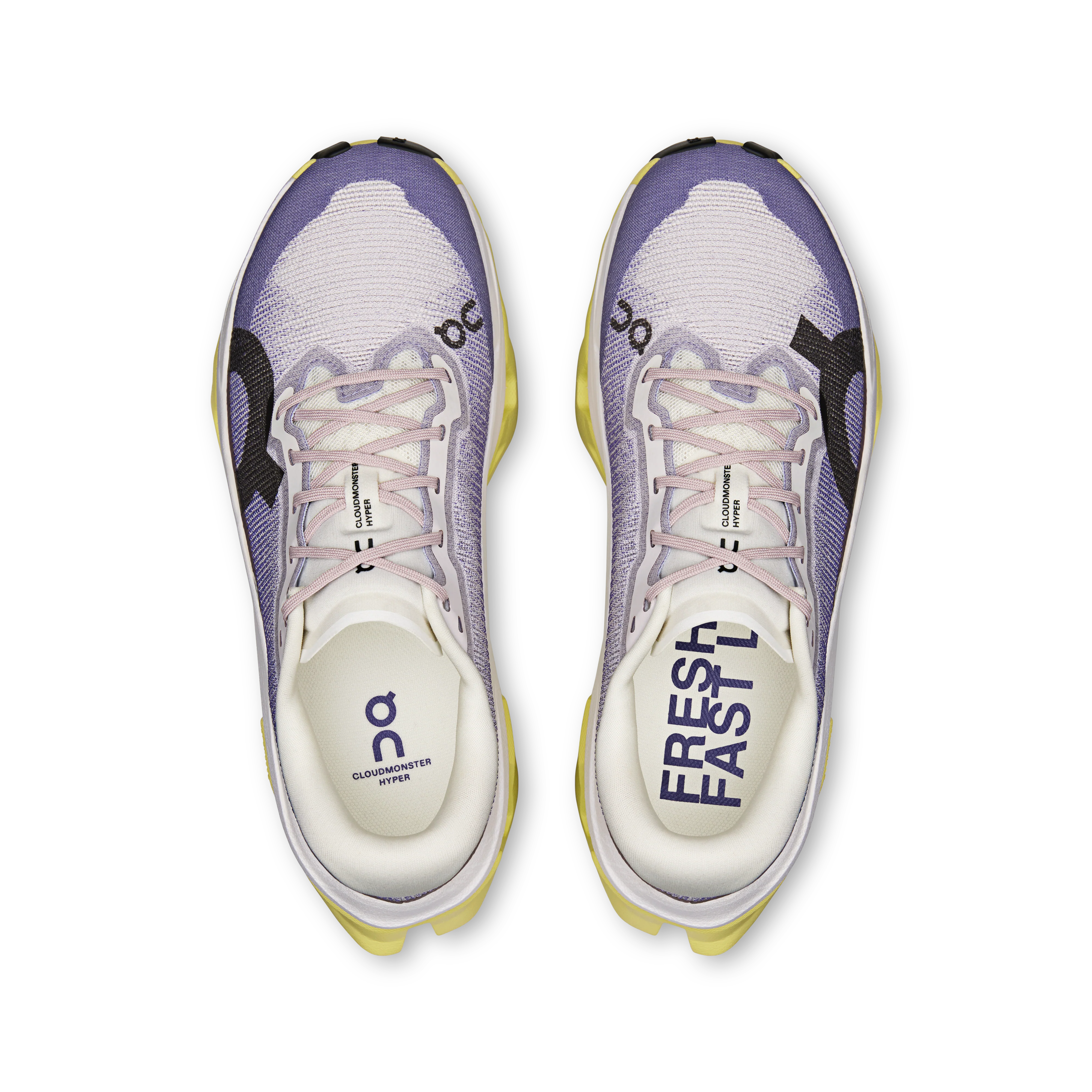 ON Womens Cloudmonster 3 Hyper - Lily/Limelight - Neutral - SS26 - Image 8